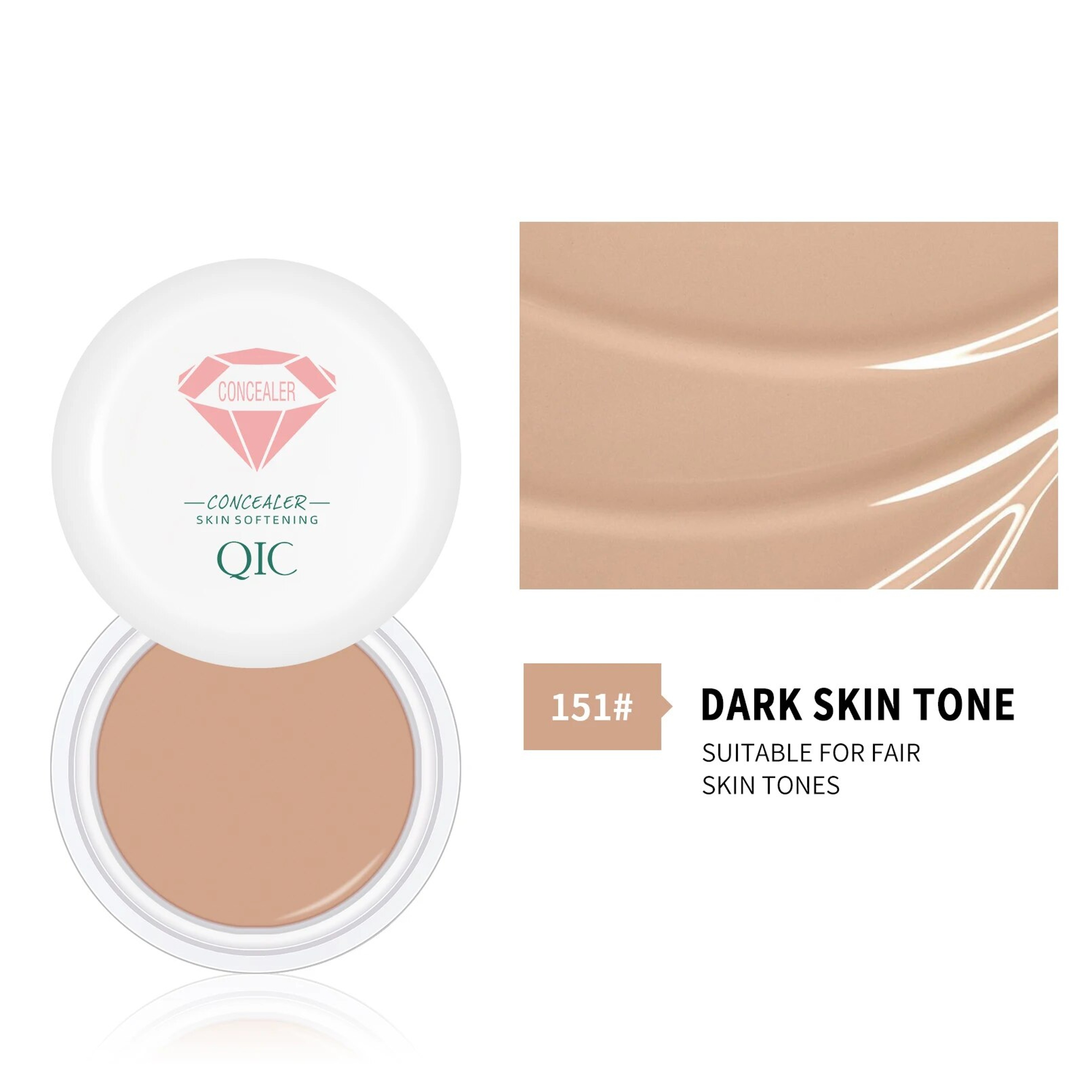 High Coverage Concealer BB Cream  Waterproof Foundation For Face Makeup 6