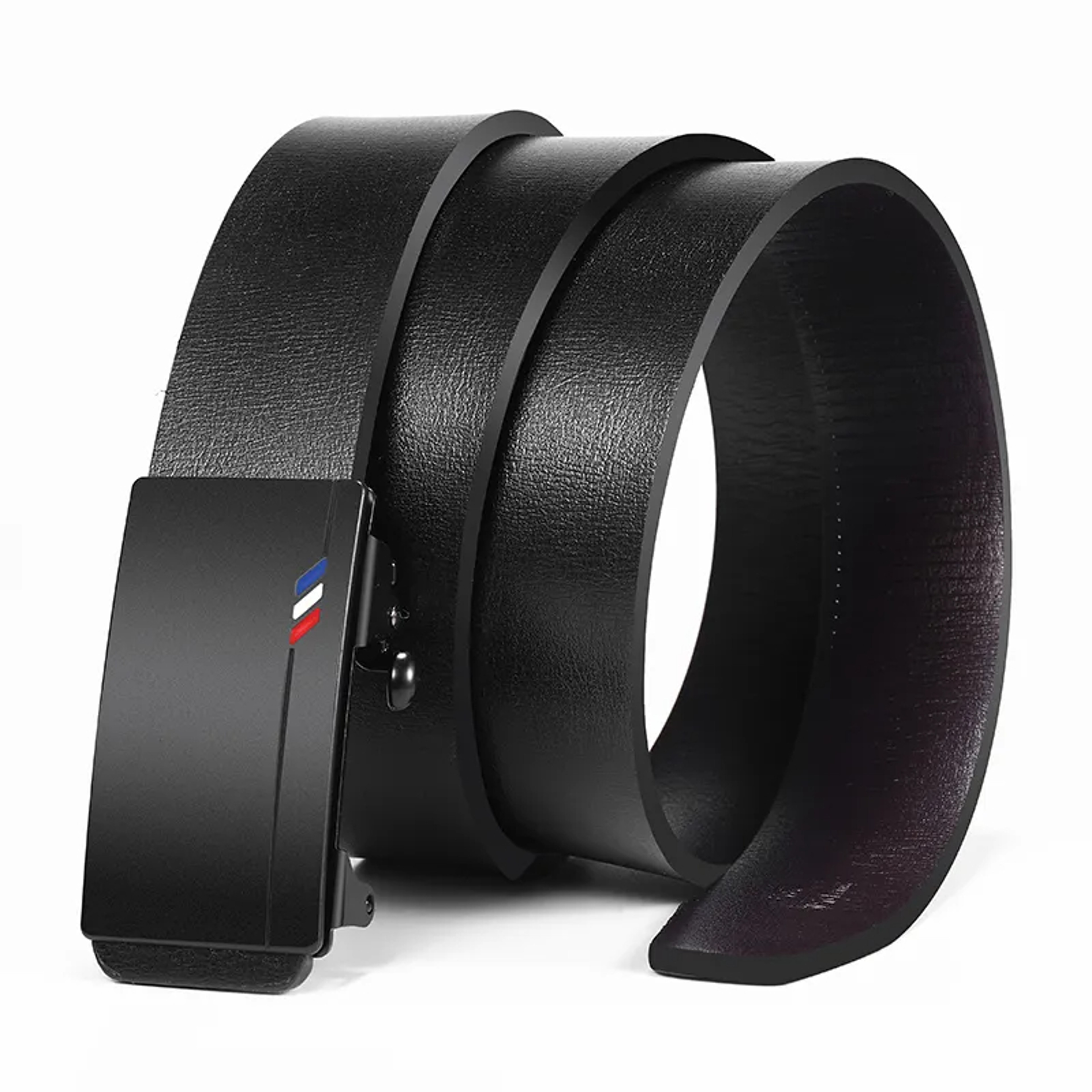 Men Premium Toothless Automatic Buckle Belt, High-Quality Casual & Business Fashion Belt – view 7