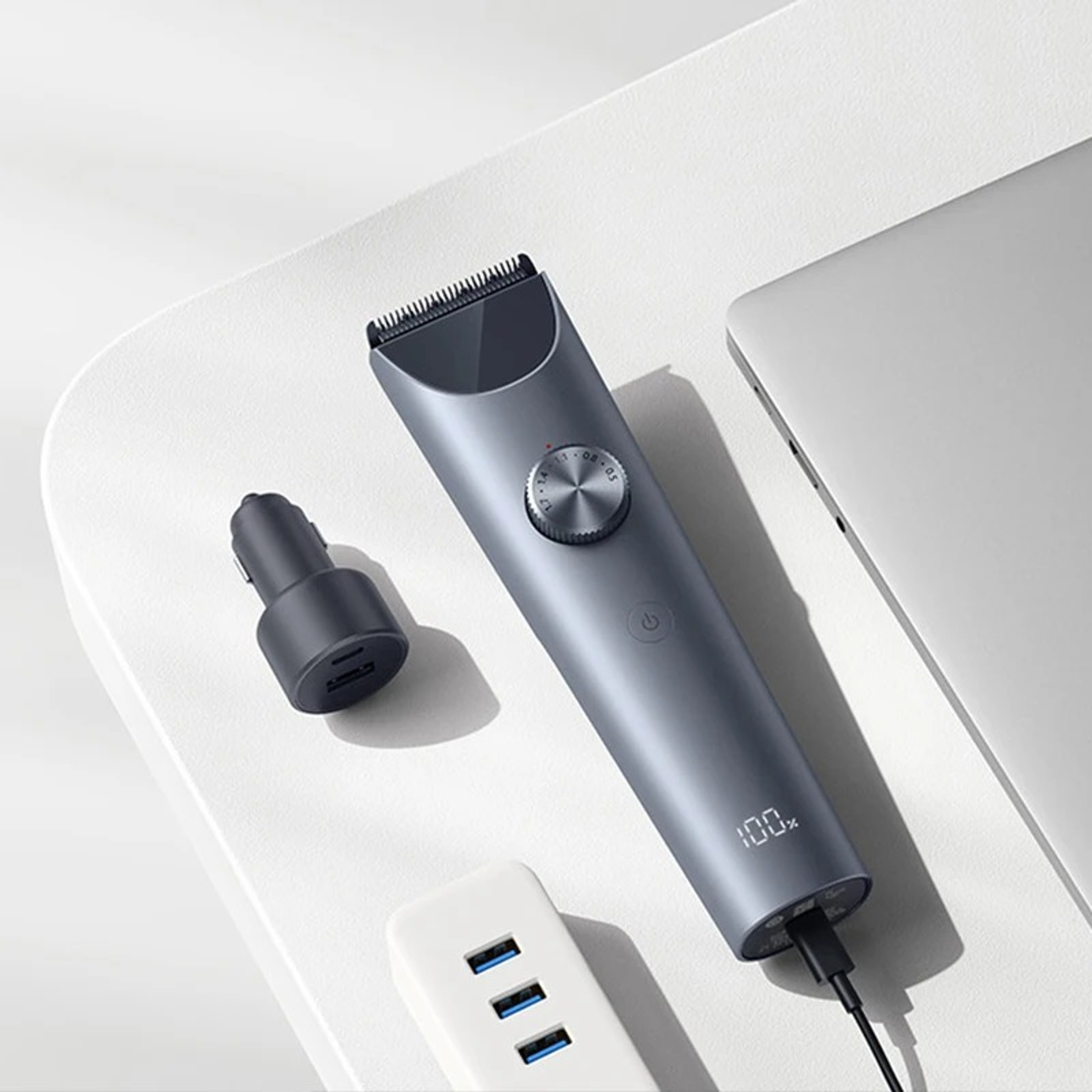 MIJIA Hair Clipper Professional Waterproof Wireless Beard Trimmer  Haircut Machine 3