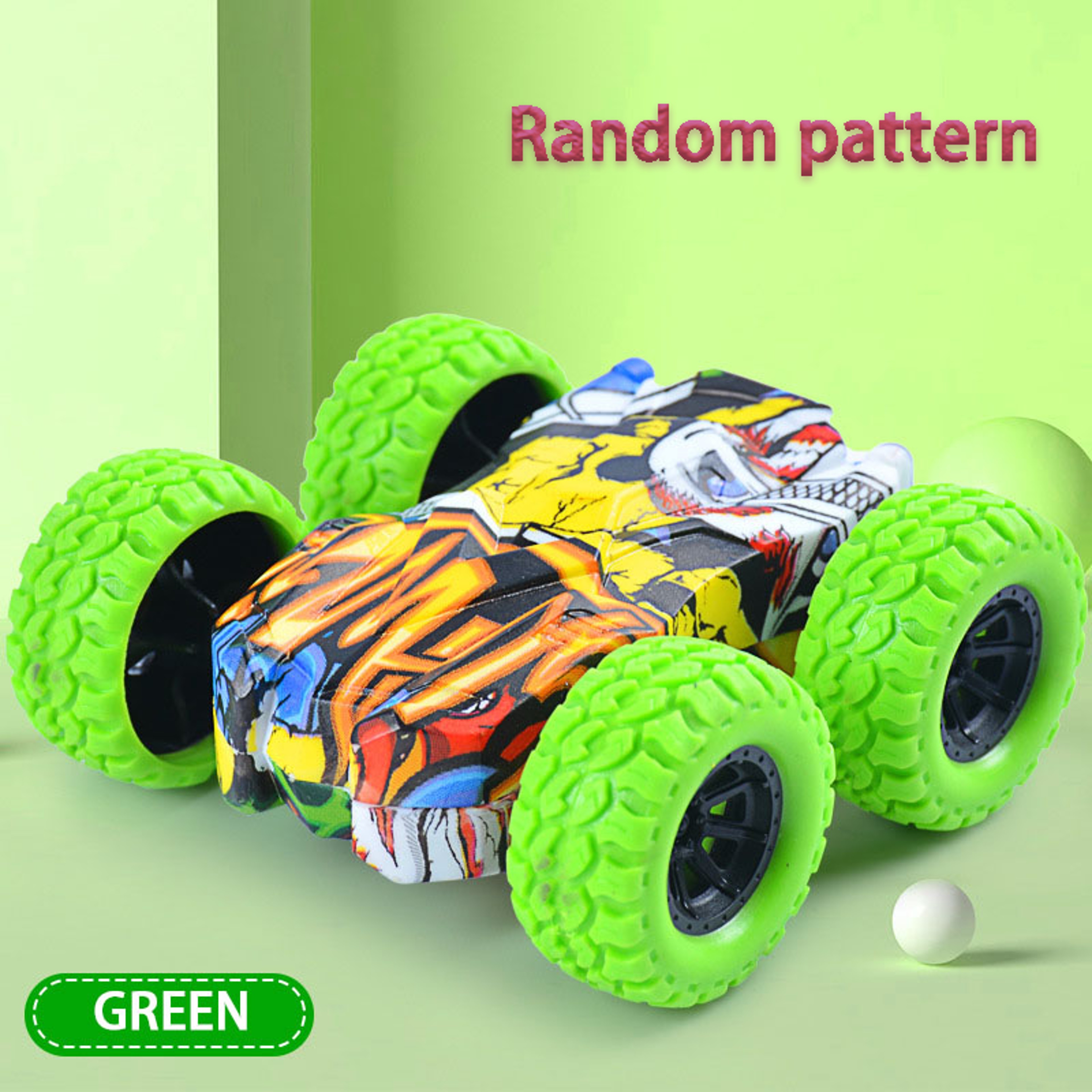 Double Sided Children Toy Car Inertial Off Road Vehicle with Anti Collision Safety for Kids – view 8
