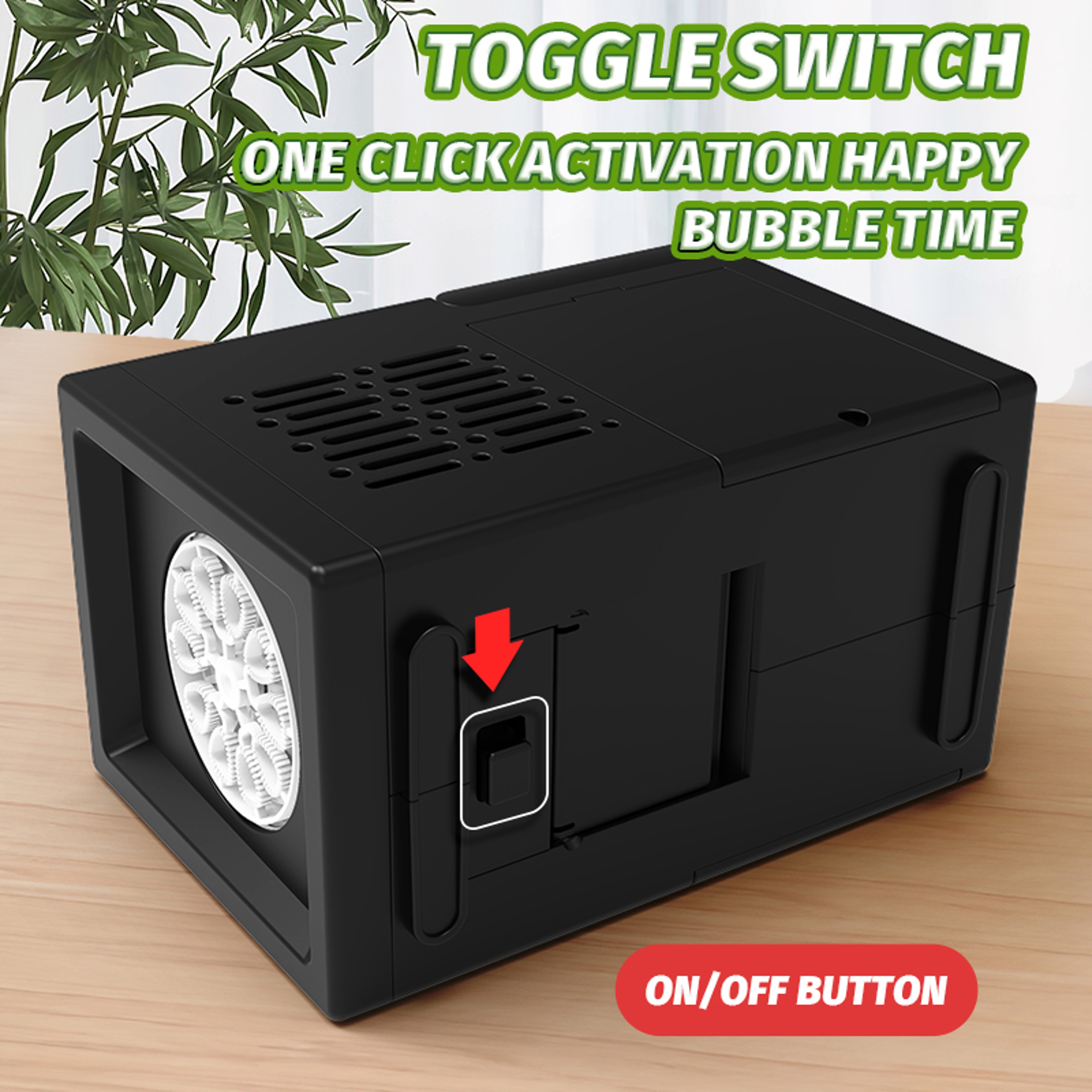 Handheld Hole Automatic Electric Bubble Machine Toy – view 6