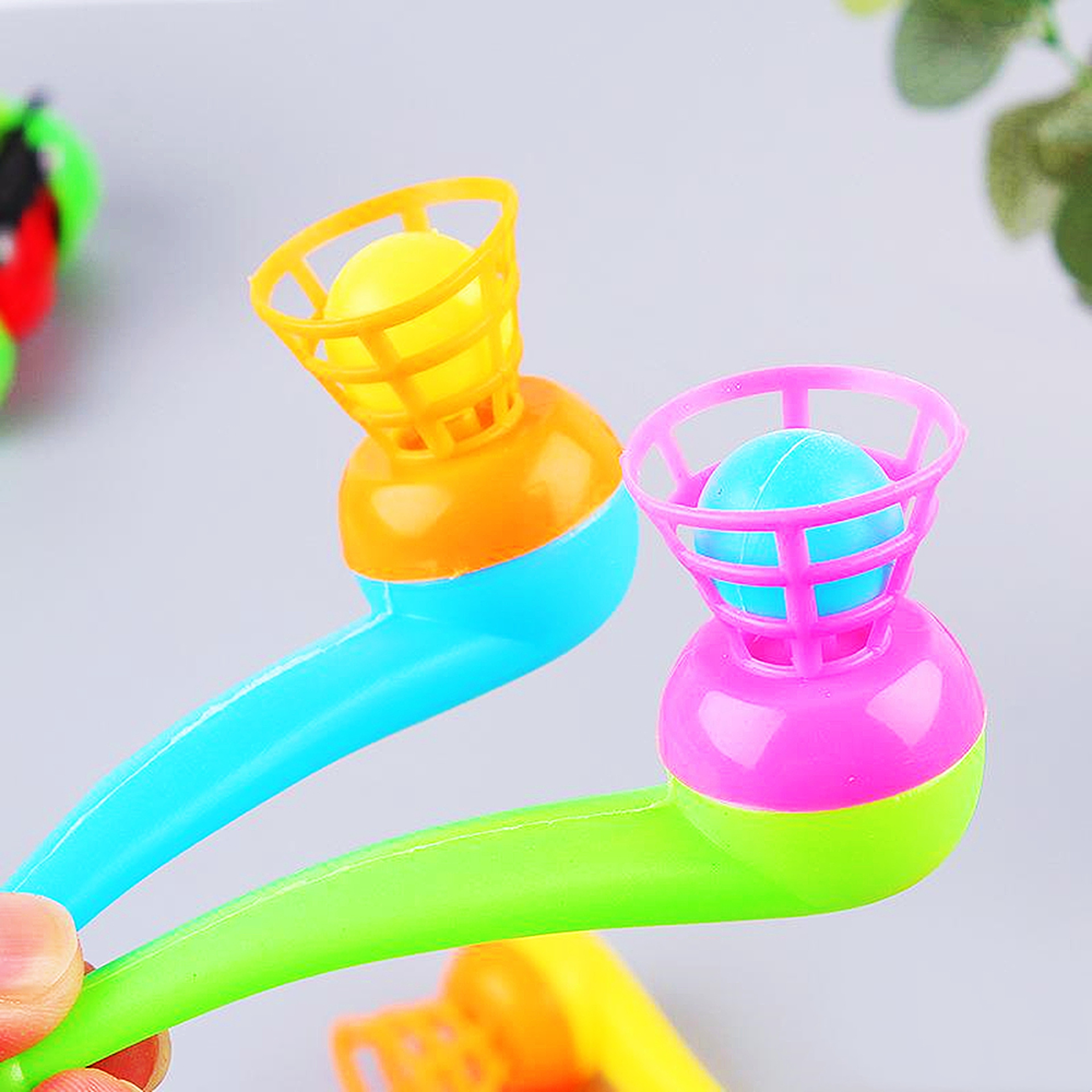 Magic Blowing Pipe Floating Ball Game for Kids Parties – view 2
