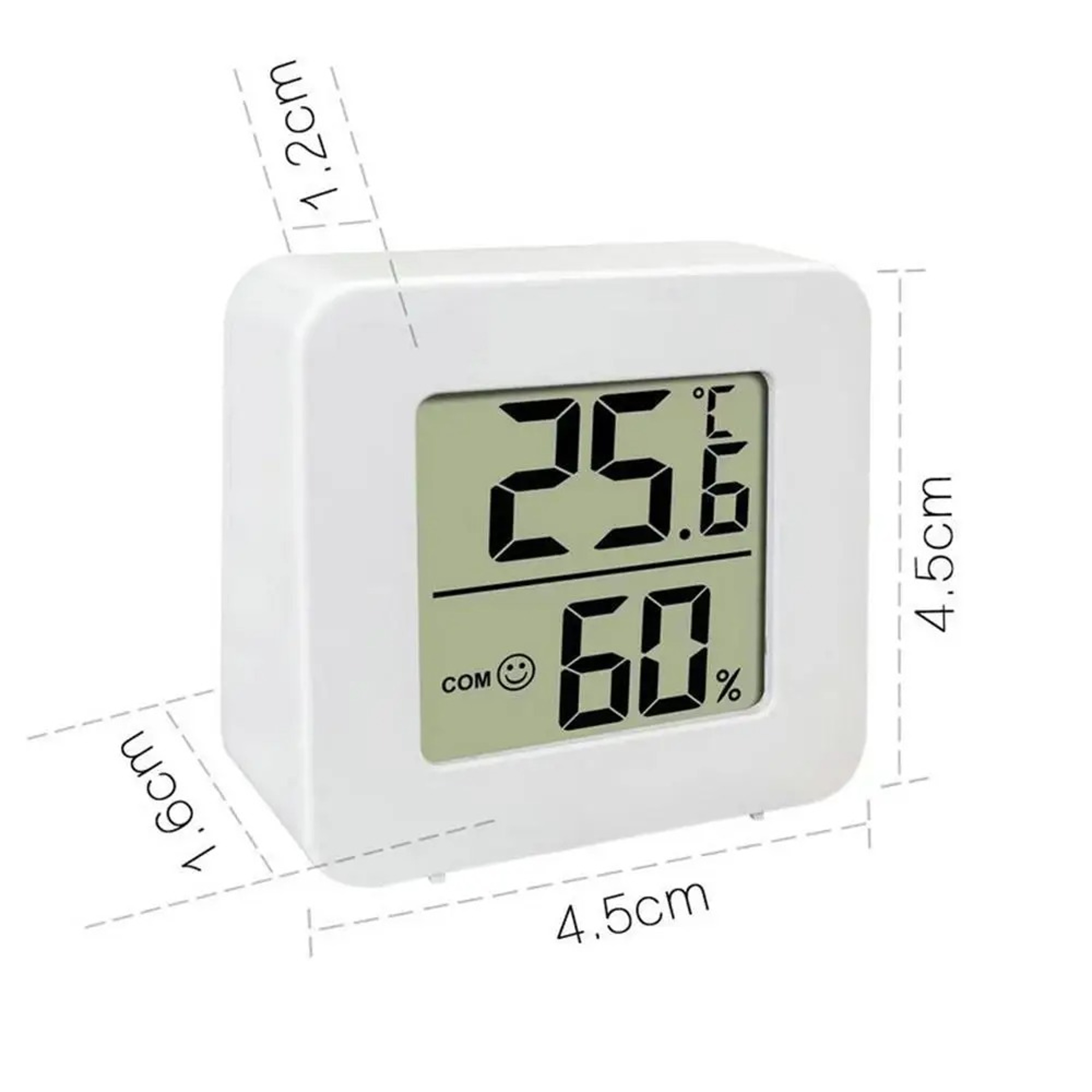 Mini LCD Digital Thermometer & Humidity Sensor  Accurate Indoor Temperature & Humidity Monitoring – view 6