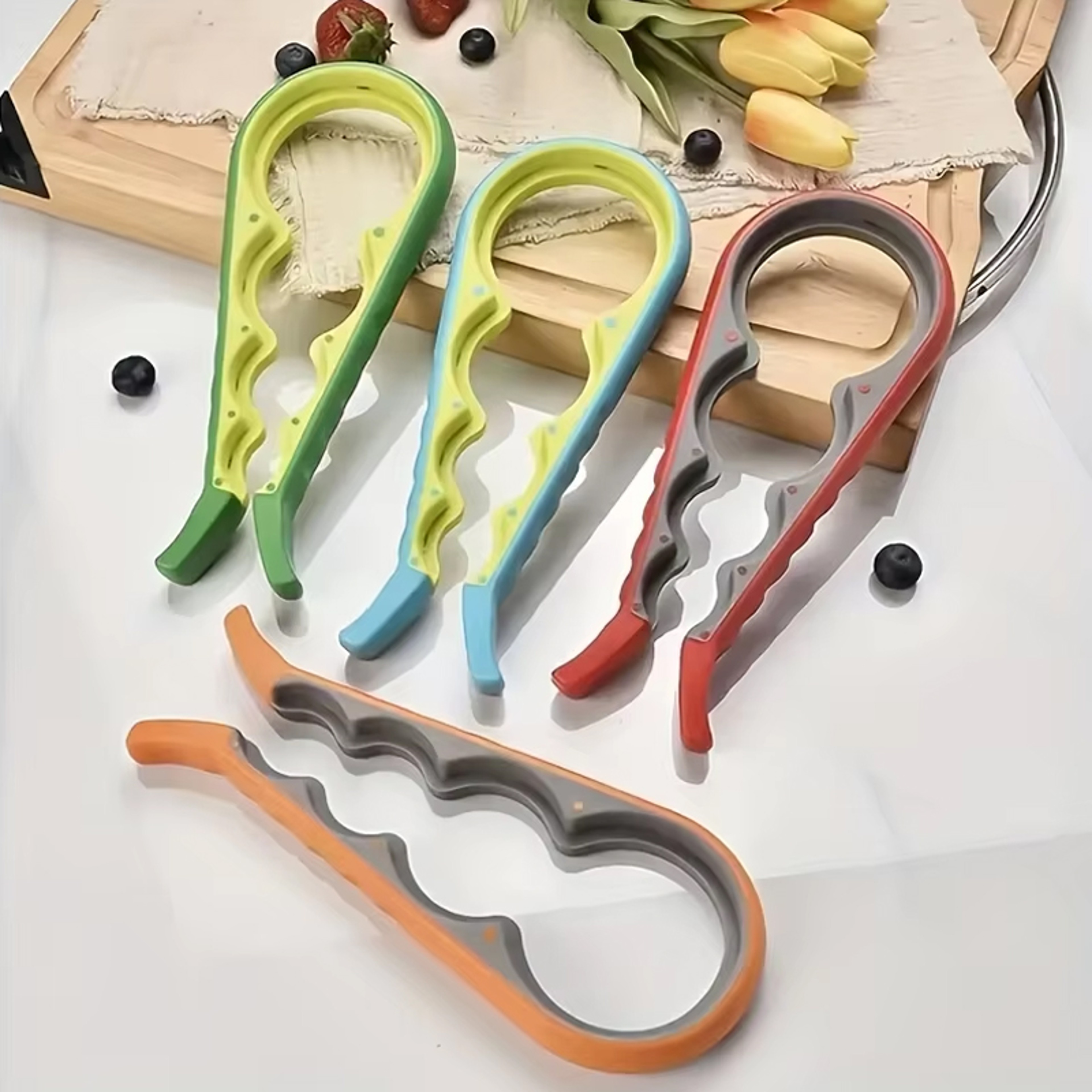 Multi Purpose Can Opener with Non-Slip Grip for Beer Bottles & Kitchen Use – view 6