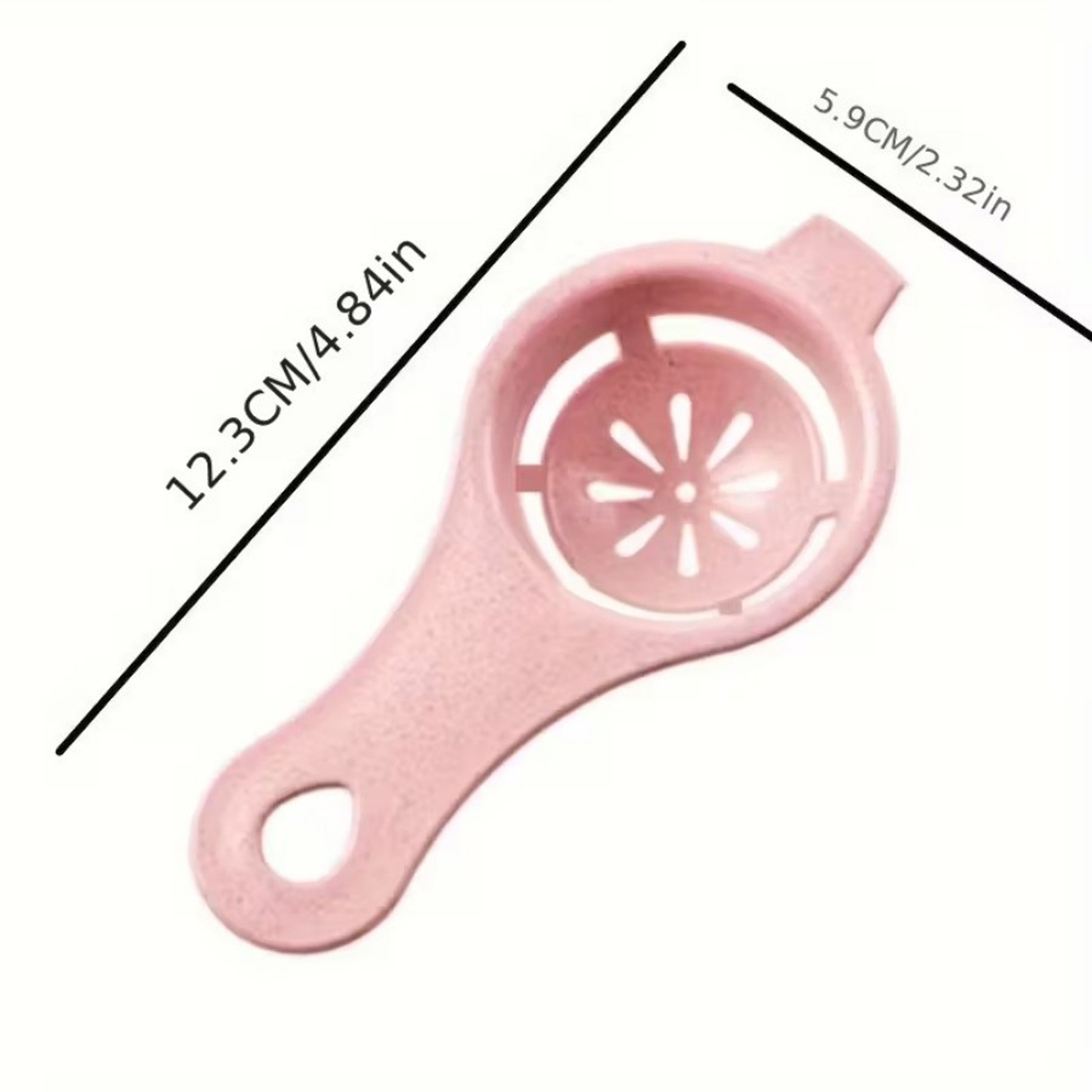 Friendly Wheat Straw Egg Separator Biodegradable, Dishwasher Safe Kitchen Gadget for Easy Cooking & Baking – view 6