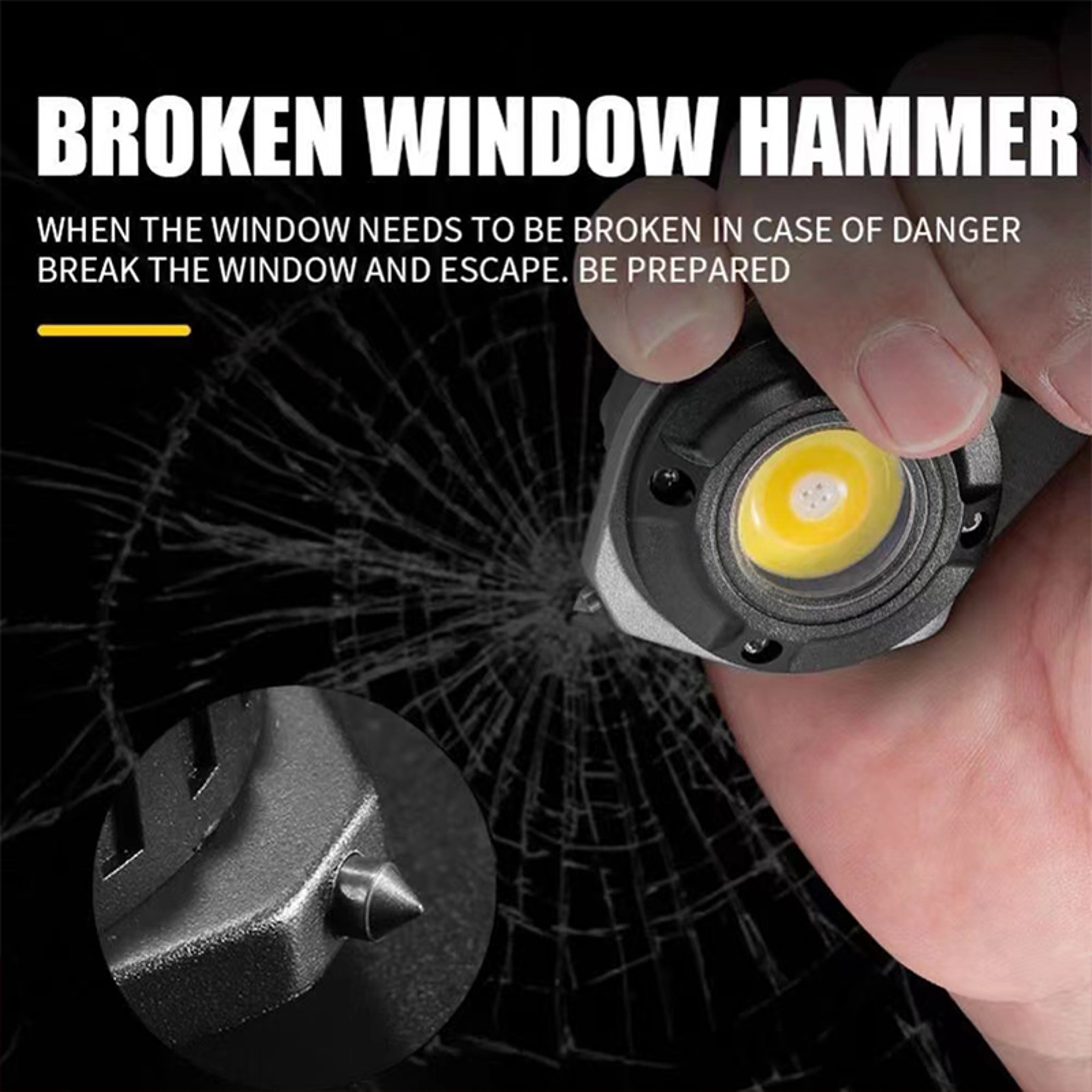 LED Micro Flashlight Keychain USB Rechargeable Torch with Strong Magnet & Screwdriver for Outdoor Emergency Use – view 3