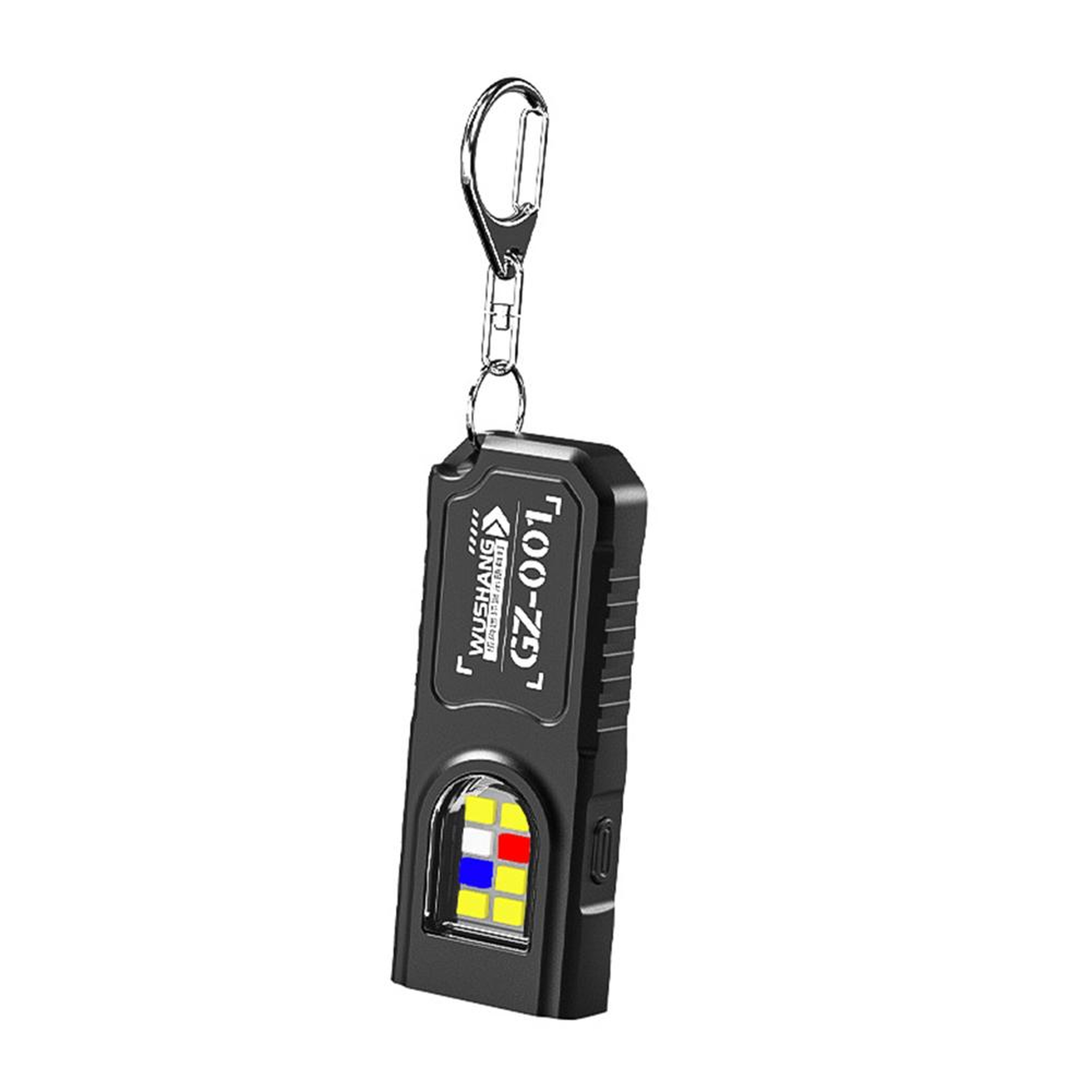 USB Rechargeable Keychain Flashlight  Compact Mini Work Light For Camping Walking And Pocket Use Se 6