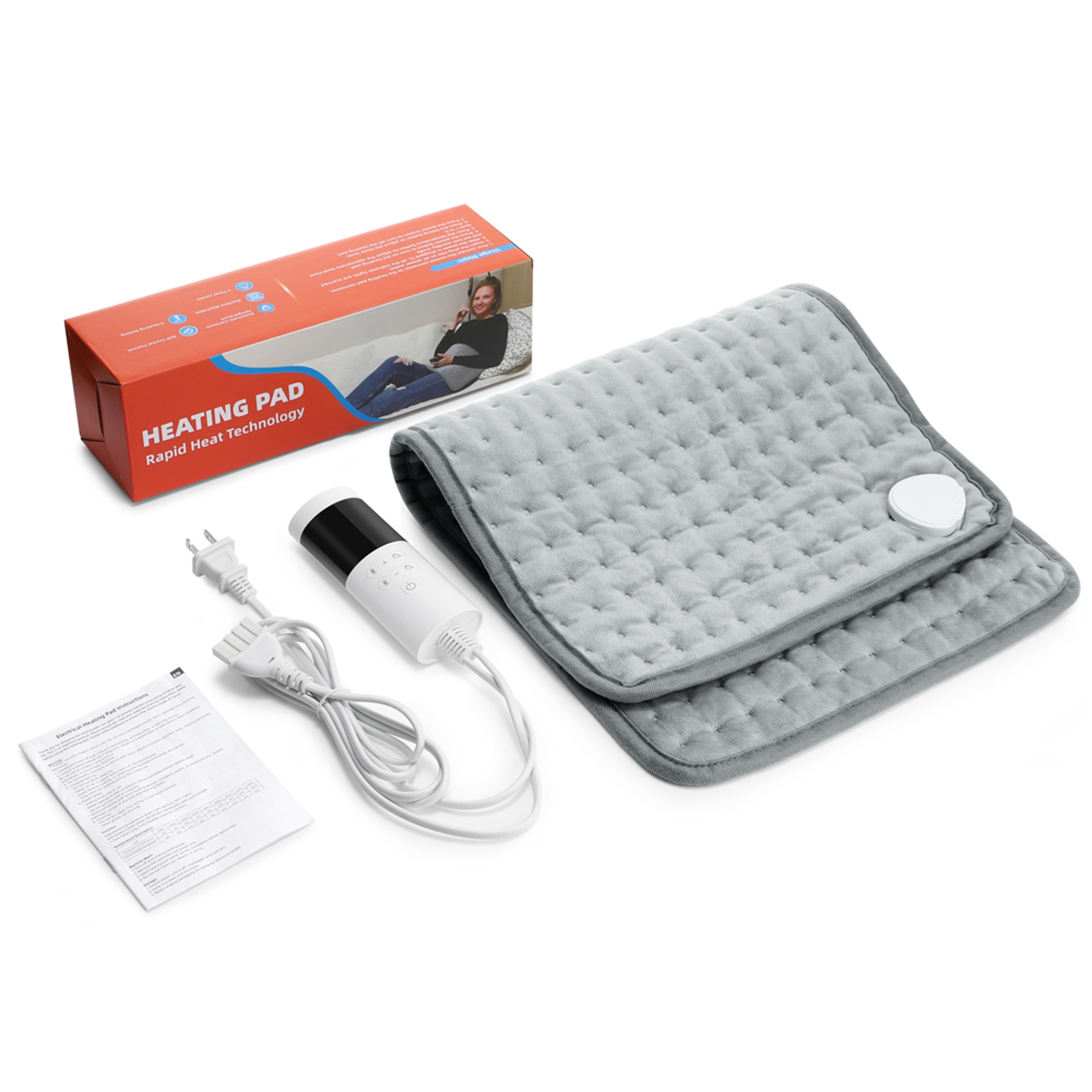 Electric Heating Pad For Pets Levels Timer And Thermal Warming Mat For Abdomen  Hands 7