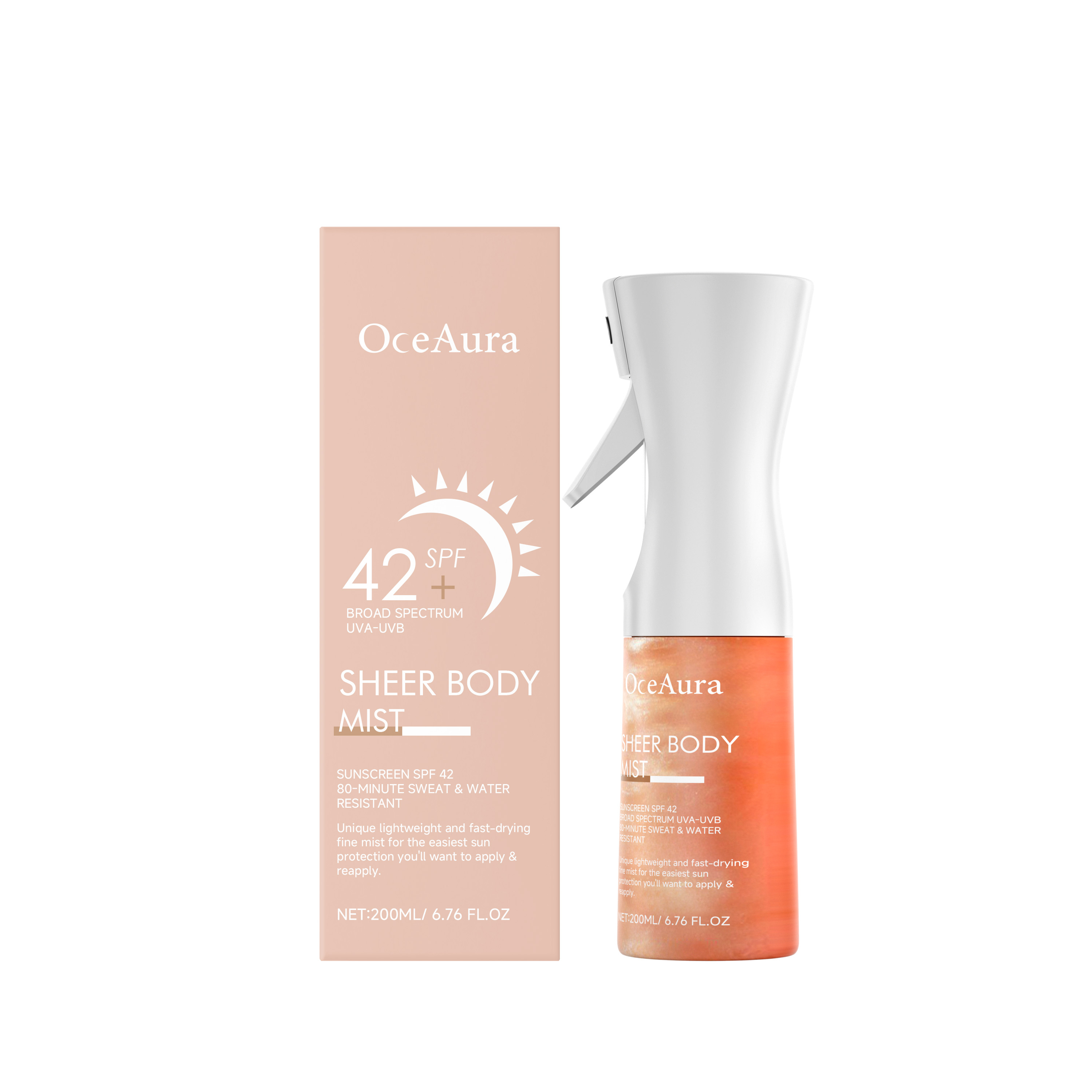 Hydrating Invisible Sunscreen Spray SPF Protection Mist For Face  Body 8