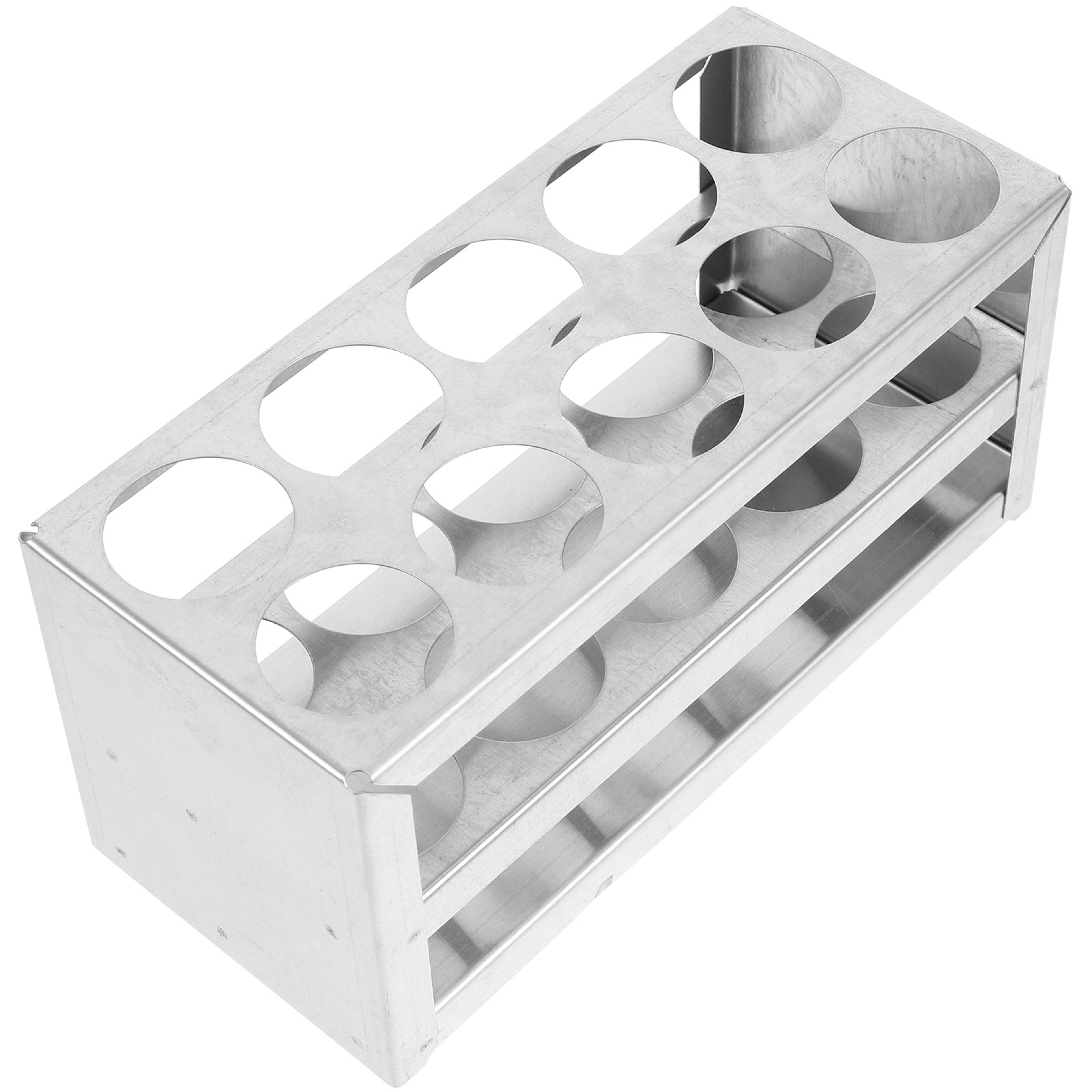 Stainless Steel Test Tube Rack Hole Lab Tube Holder for Organized Lab Storage – view 4