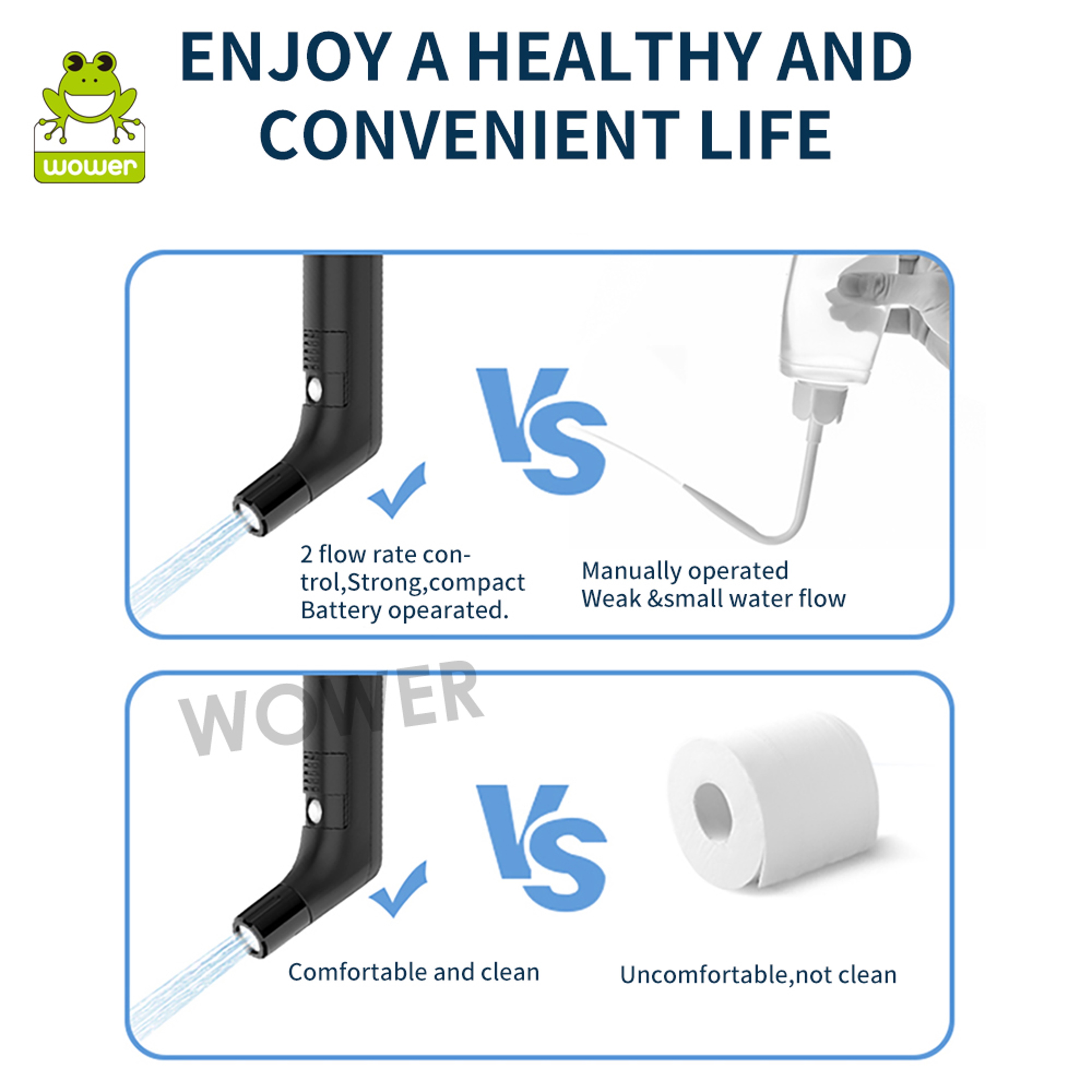 Portable Electric Bidet Rechargeable Travel Bidet for Hygiene Anywhere – view 5