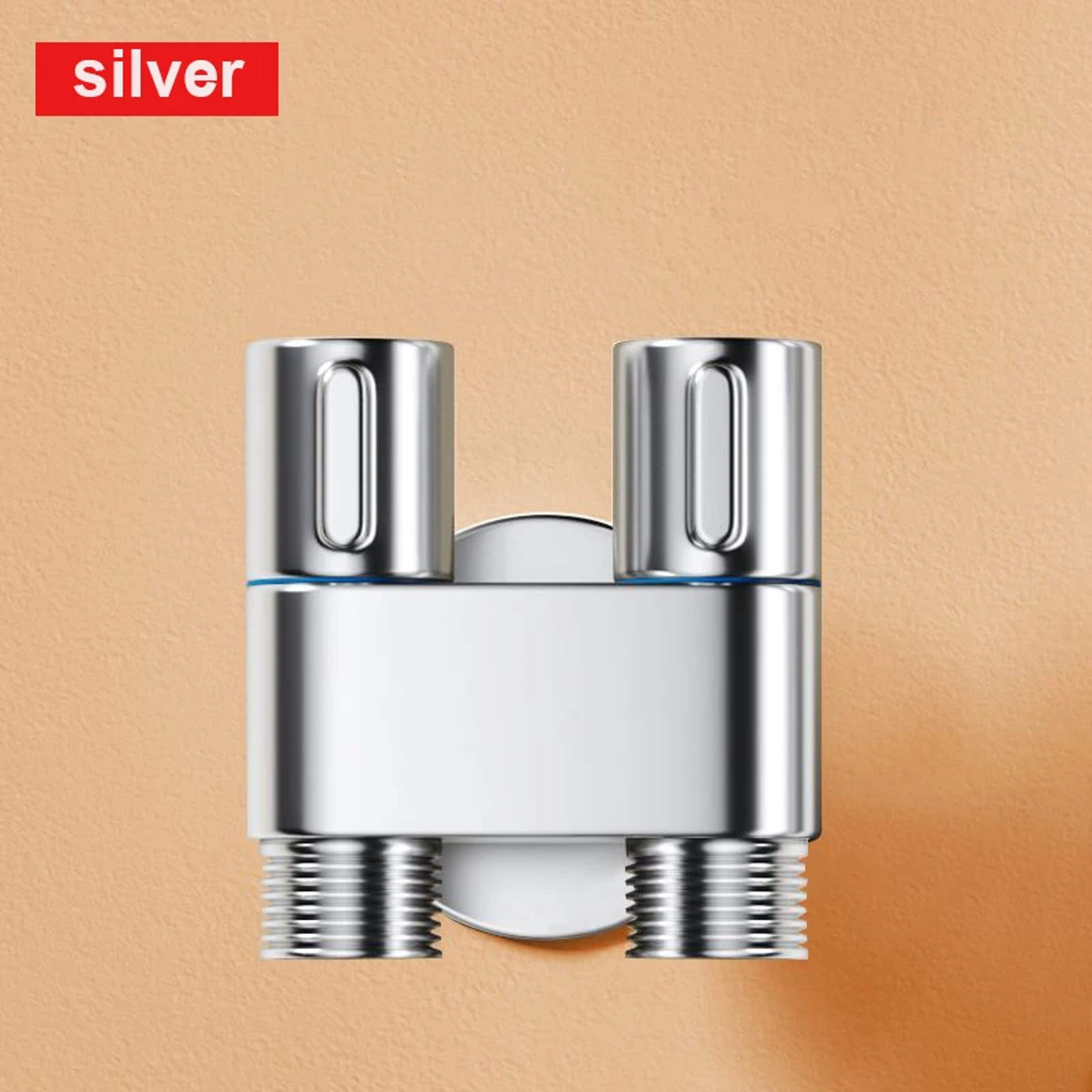 High Pressure Handheld Bidet Sprayer Set With Double Outlet Valve For Bathroom Hygiene 6