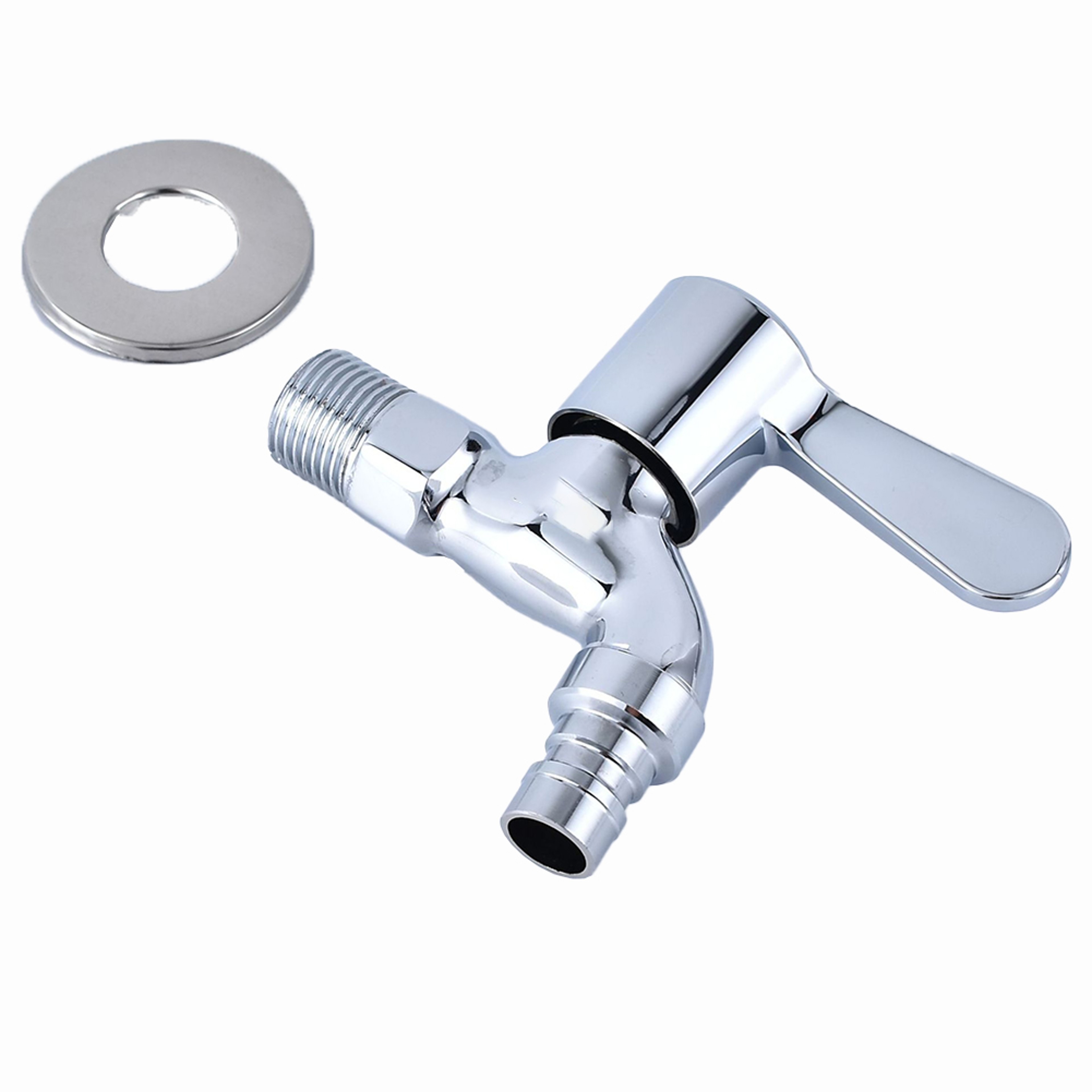 Heavy Duty washing machine faucet Brass In Wall Valve with Water Inlet – view 2