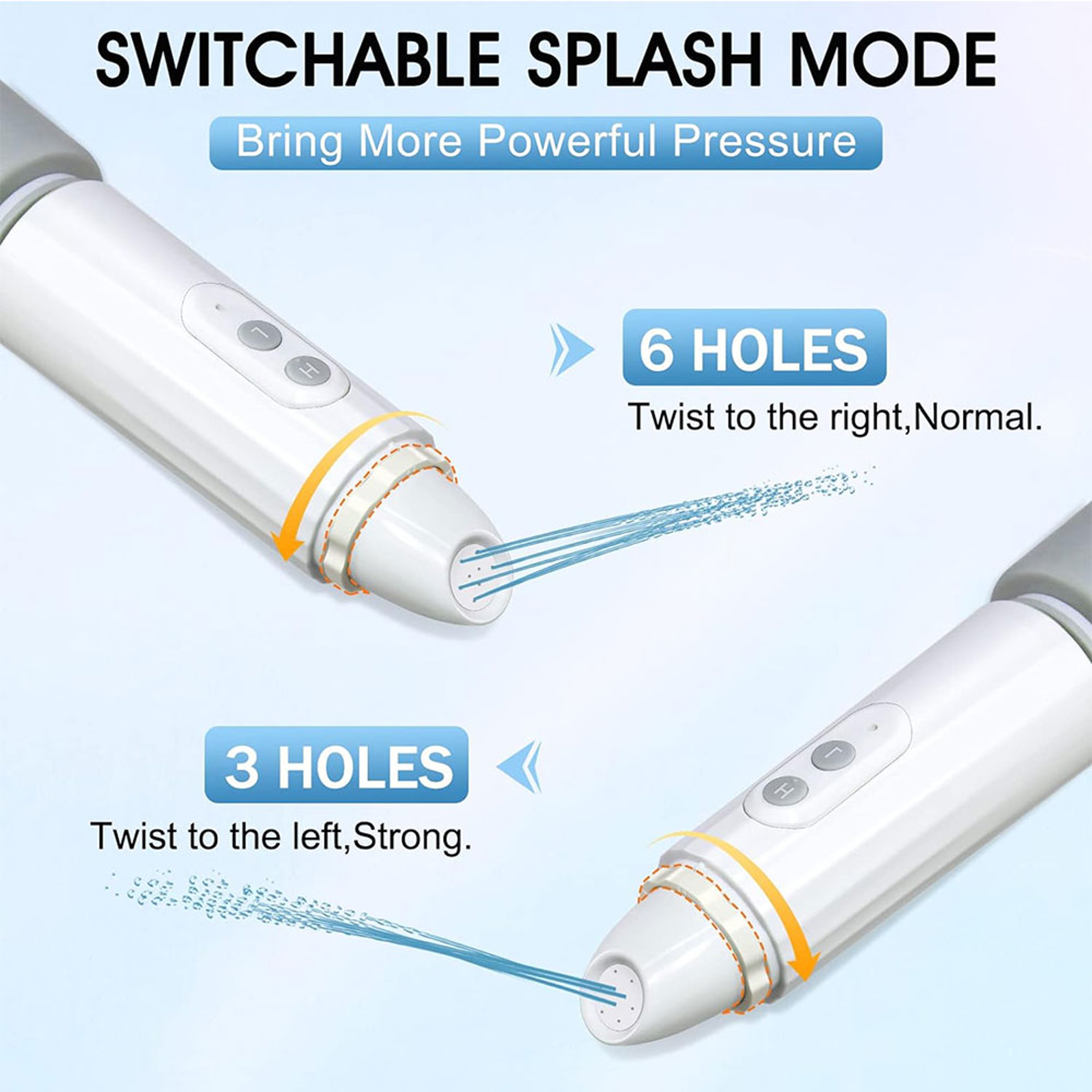 High Pressure Portable Bidet Bottle USB Rechargeable Travel Hygiene Sprayer – view 2