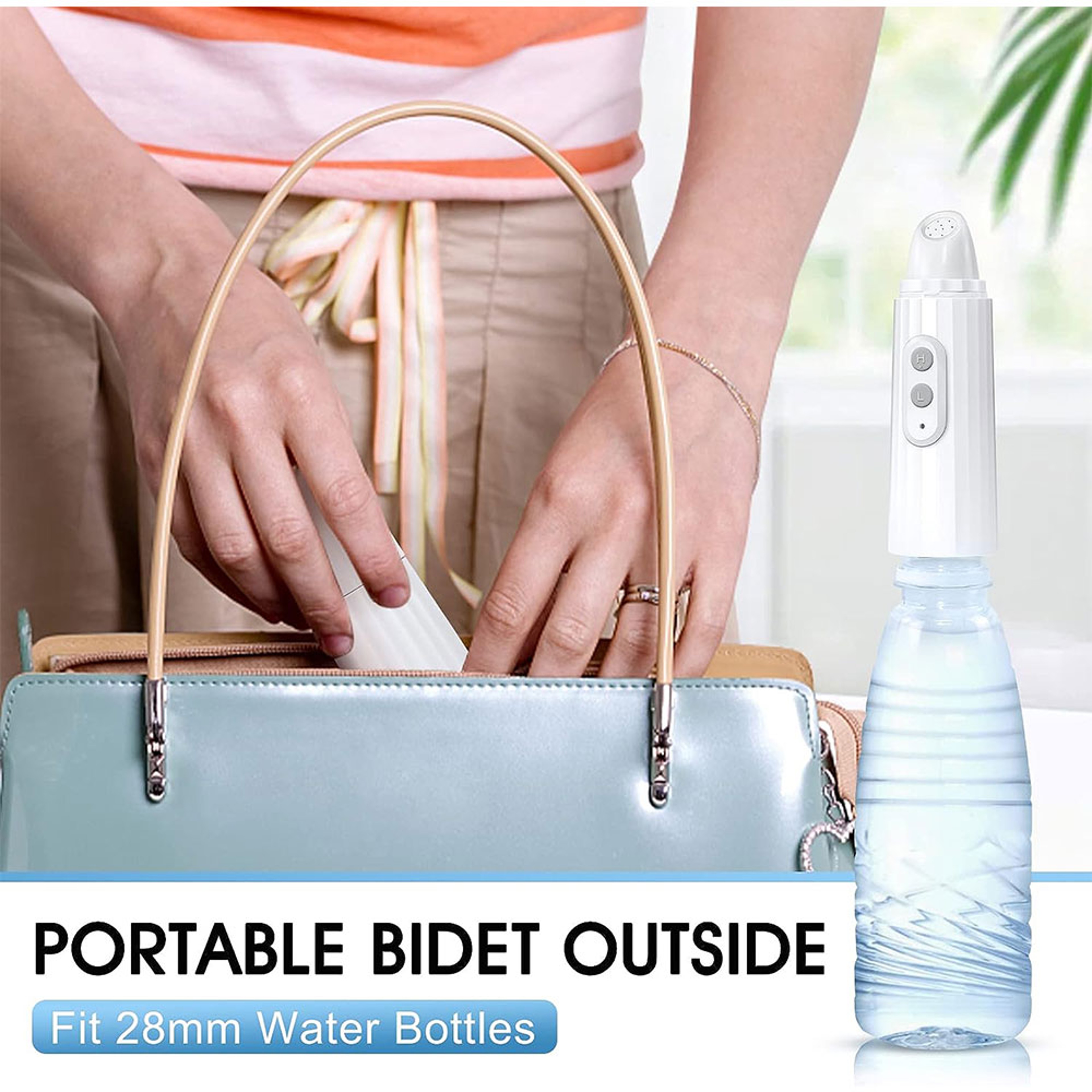 High Pressure Portable Bidet Bottle USB Rechargeable Travel Hygiene Sprayer – view 5