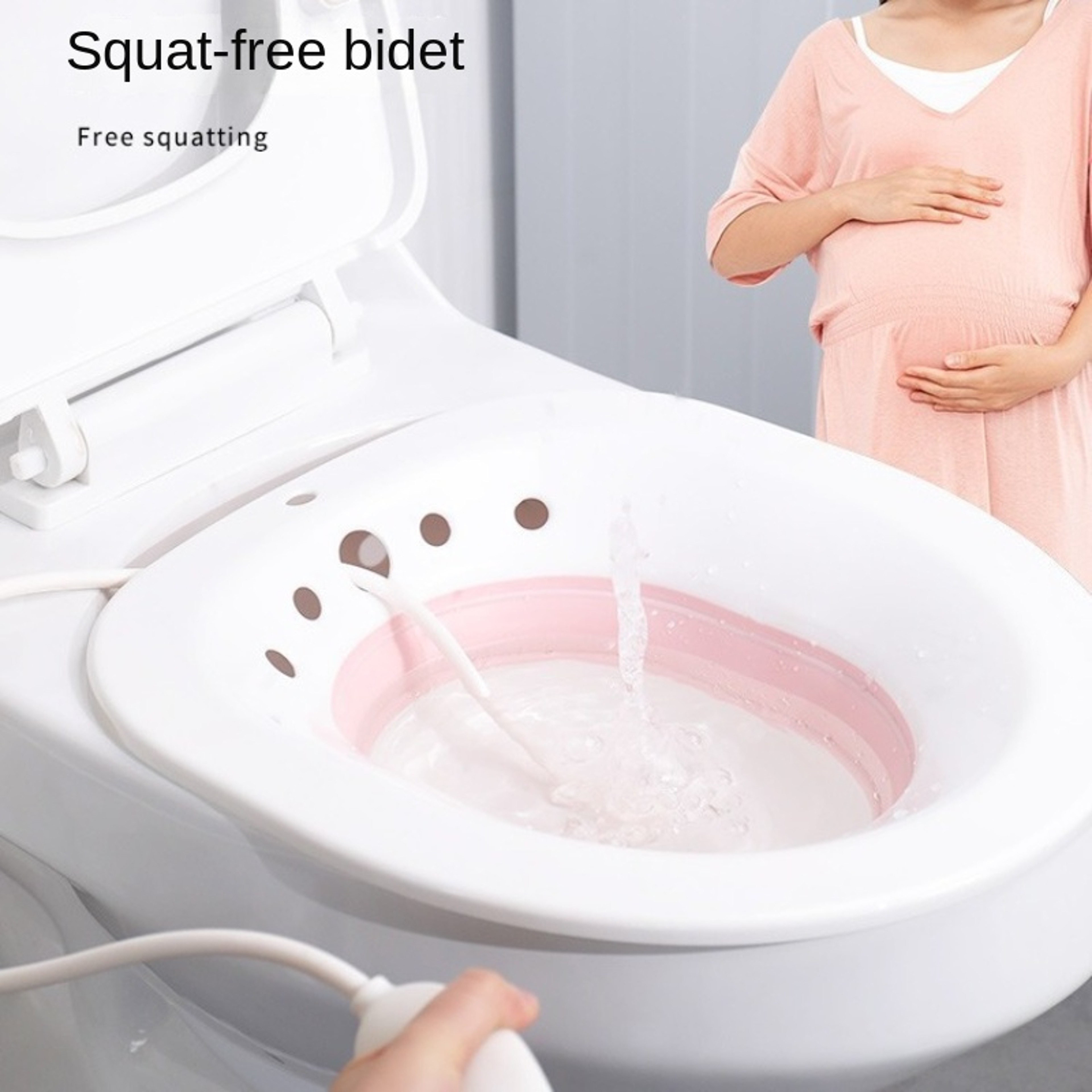 Portable Folding Bidet Bottle for Postpartum Care & perineal wash bottle – view 1