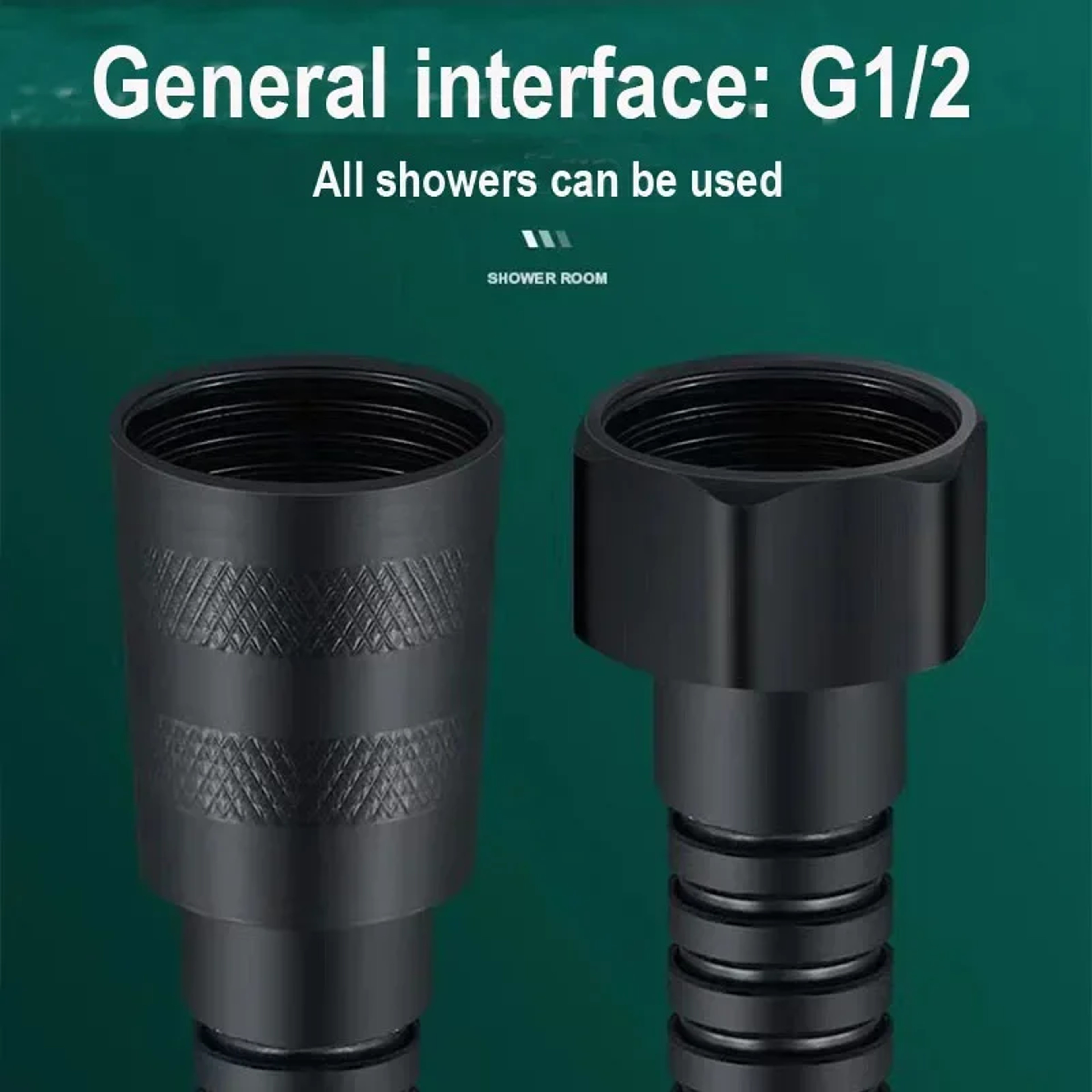 Flexible Shower Hose Extension Durable Bathroom Hose Pipe for Shower & Garden Use – view 4