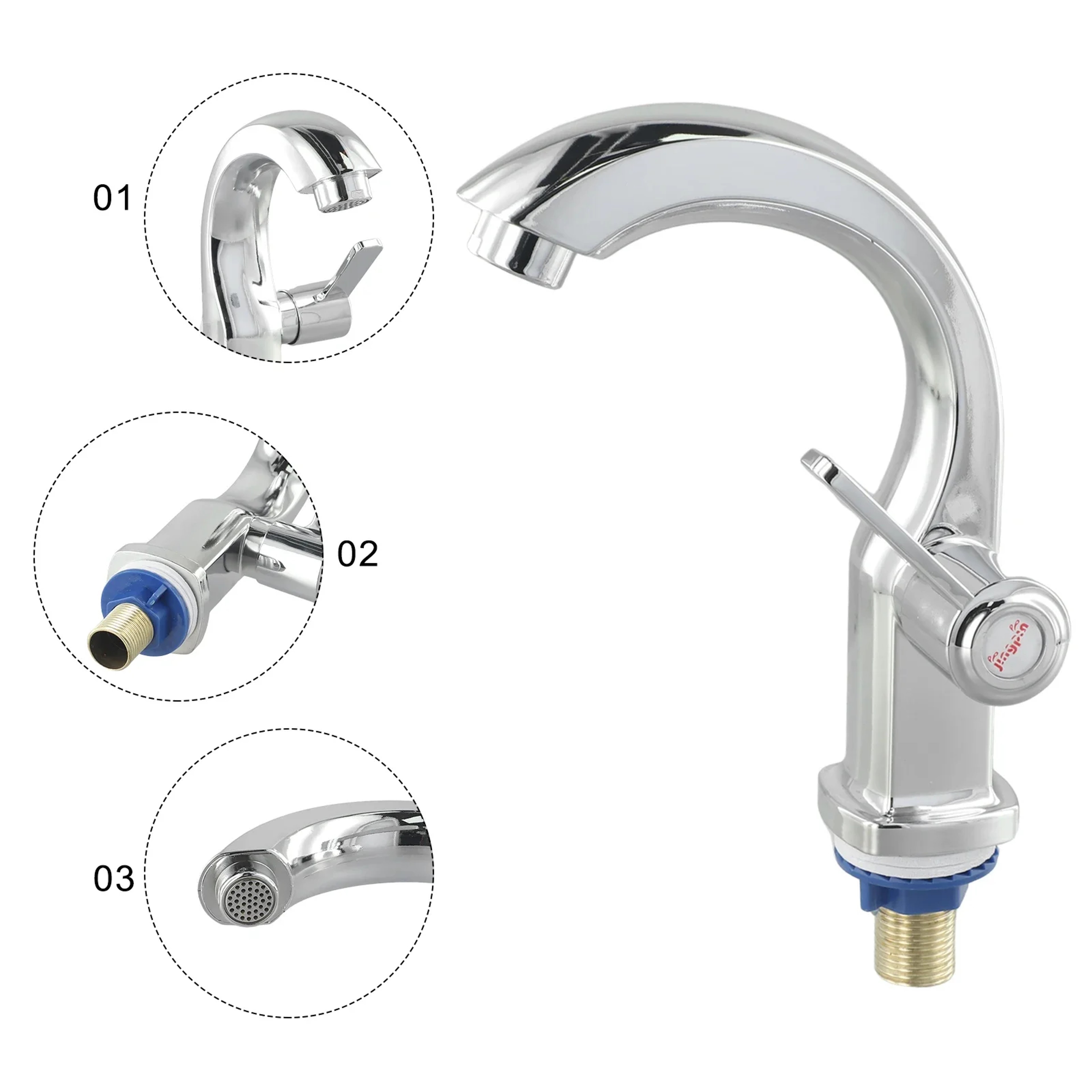 PureFlow Water Purifier Faucet Cold Water Tap for Bathroom and Kitchen Sink – view 3