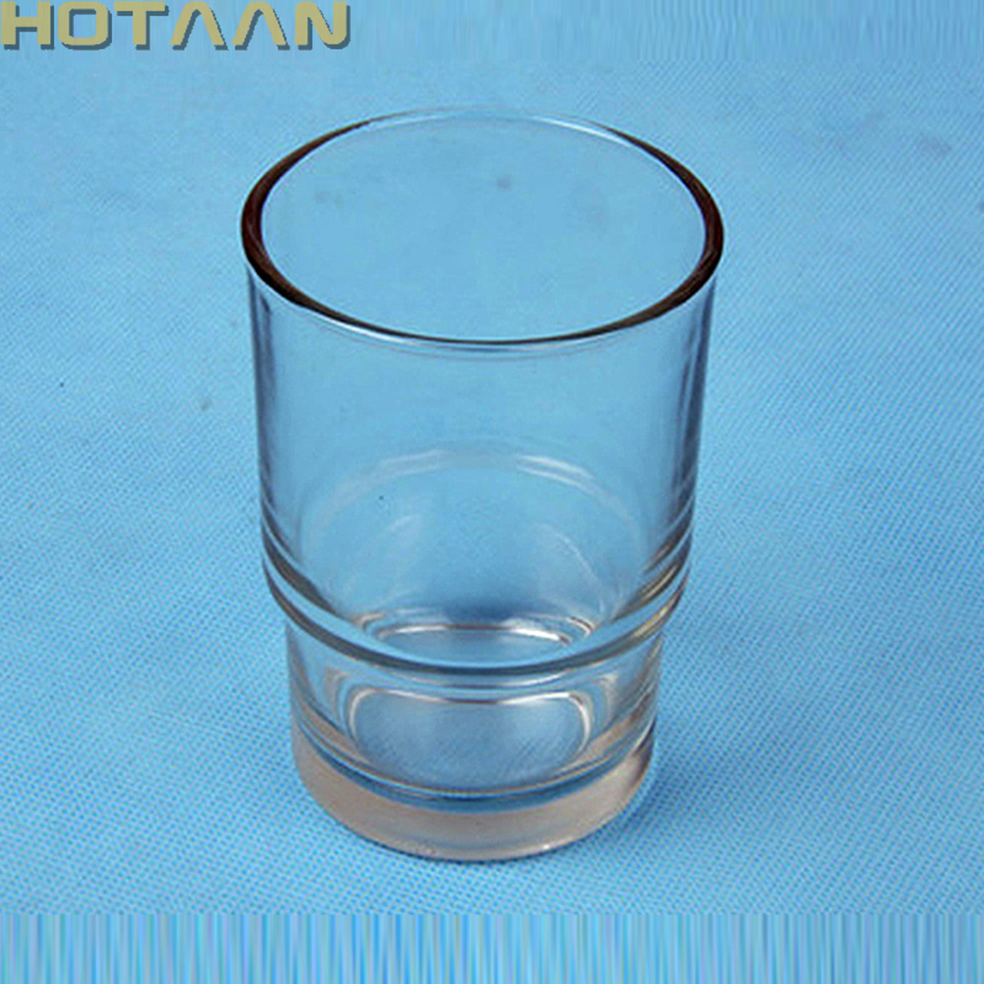 Modern Glass Toothbrush Holder Transparent Matte Bathroom Cup – view 1