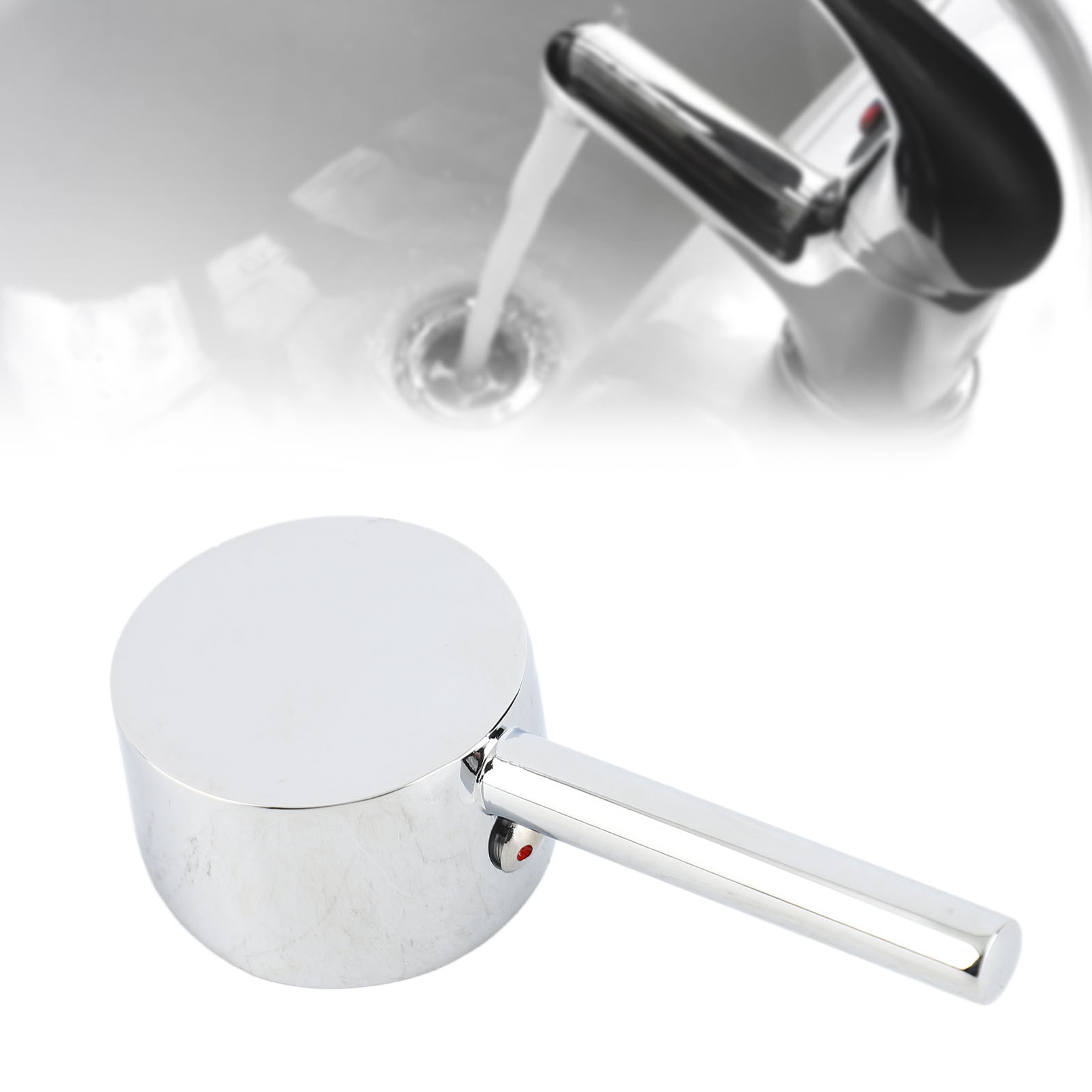 Zinc Alloy Bathroom Faucet Handle Replacement Lever for Sink Tap Repair – view 4