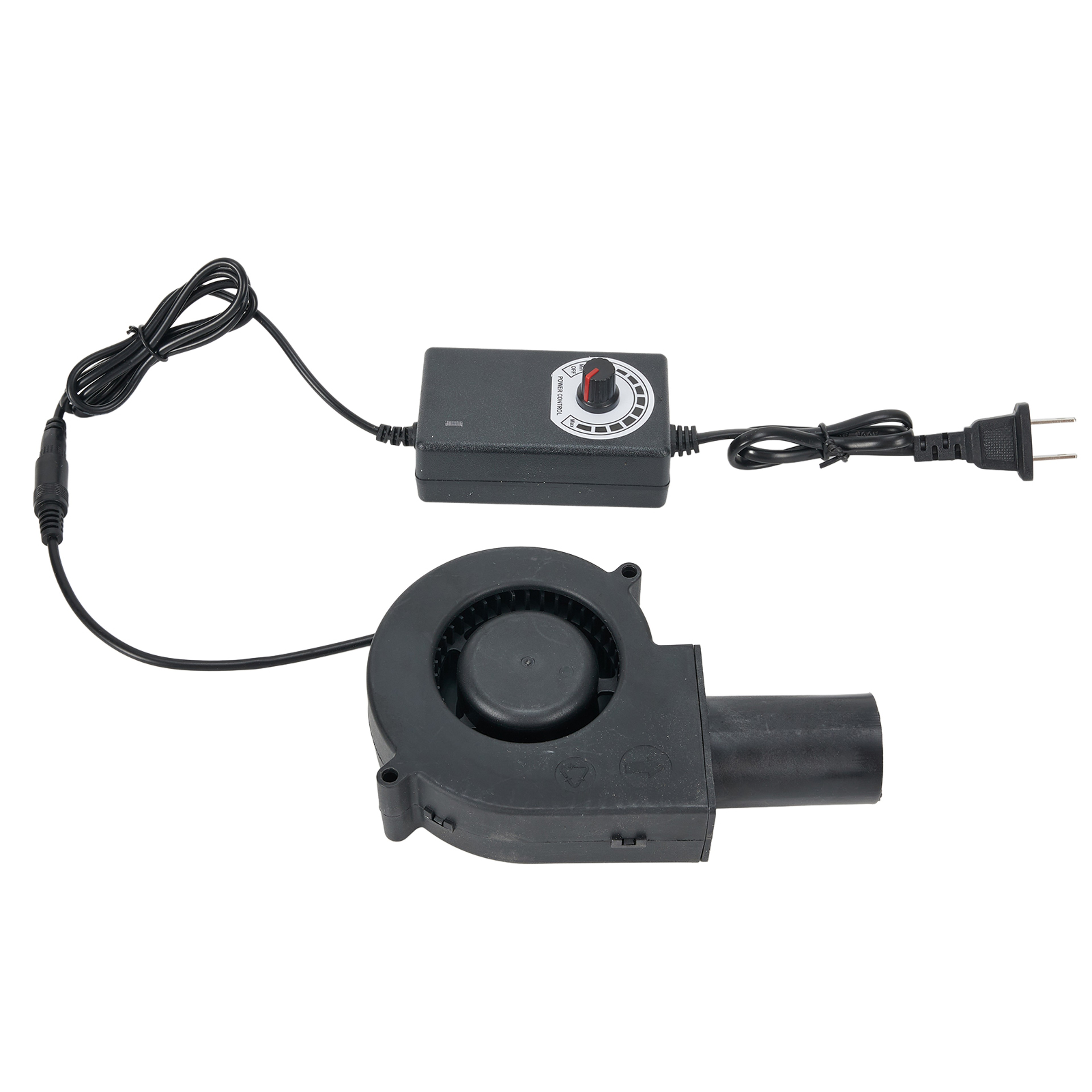 Adjustable Speed BBQ Blower Fan 97mm Portable Ventilation Cooling Fan For Grill Heater And Cabinet  2