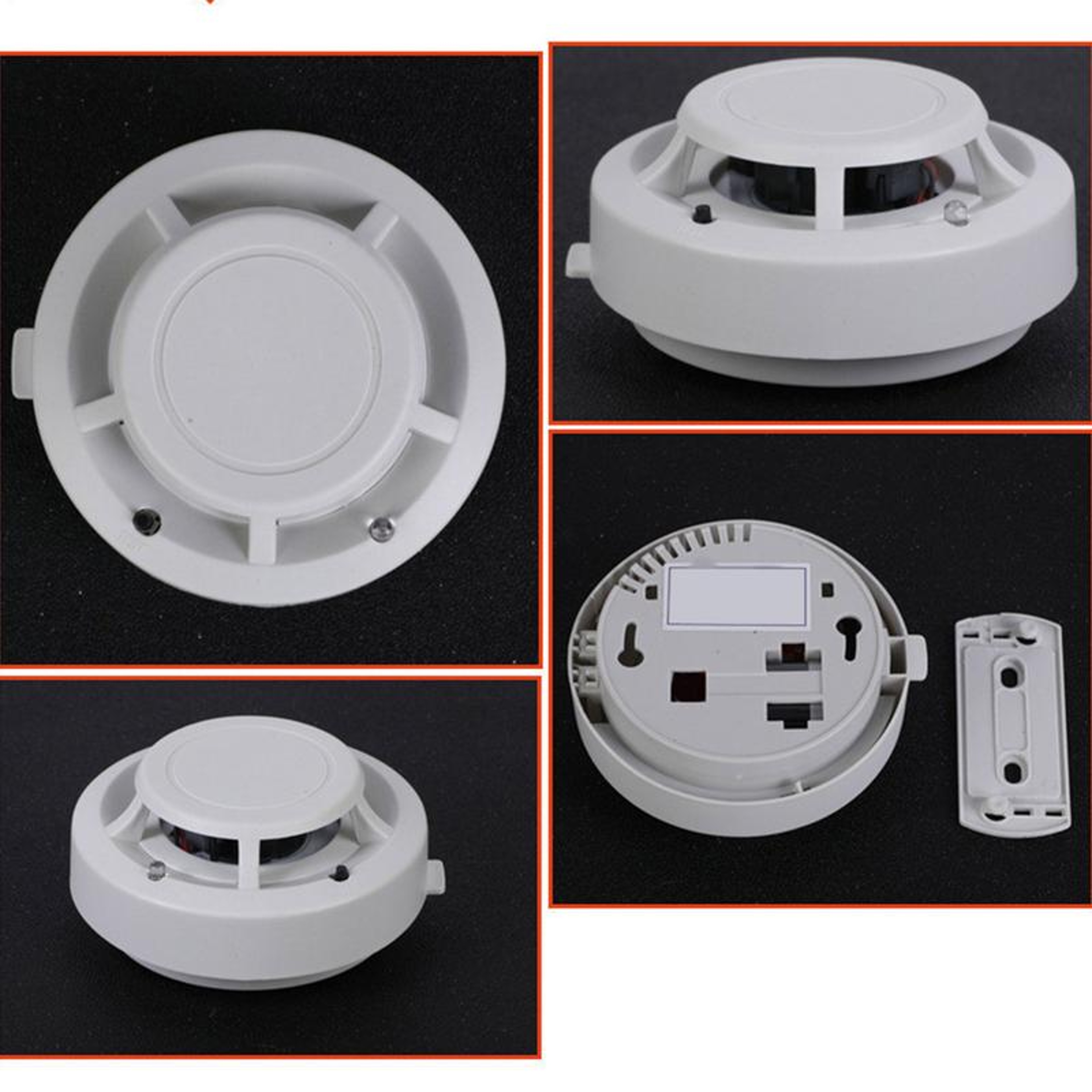Wireless Smoke Detector Interconnected Photoelectric Fire Alarm Battery Operated – view 6
