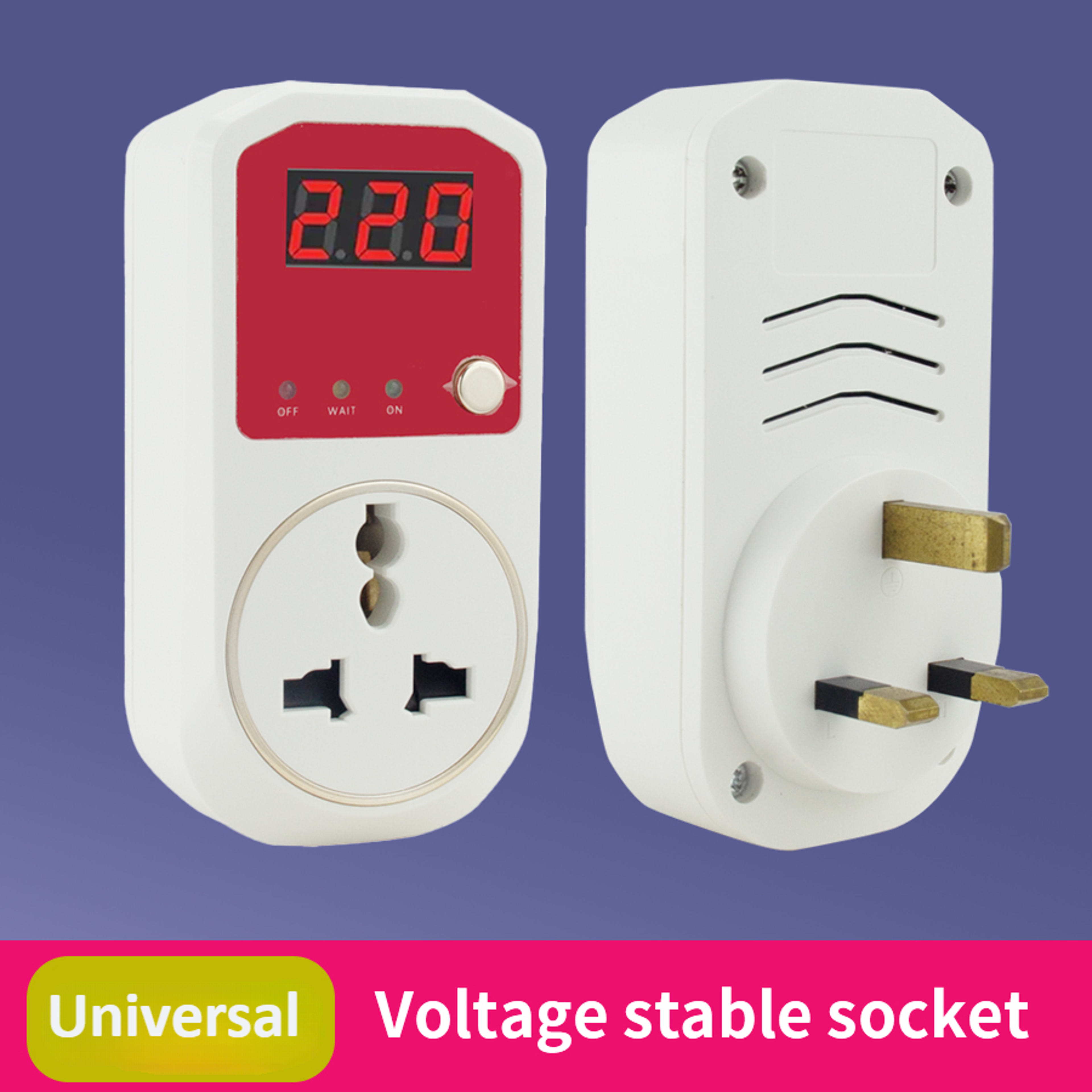 High Precision Voltage Protector Socket Plug Surge Guard for Appliances – view 7