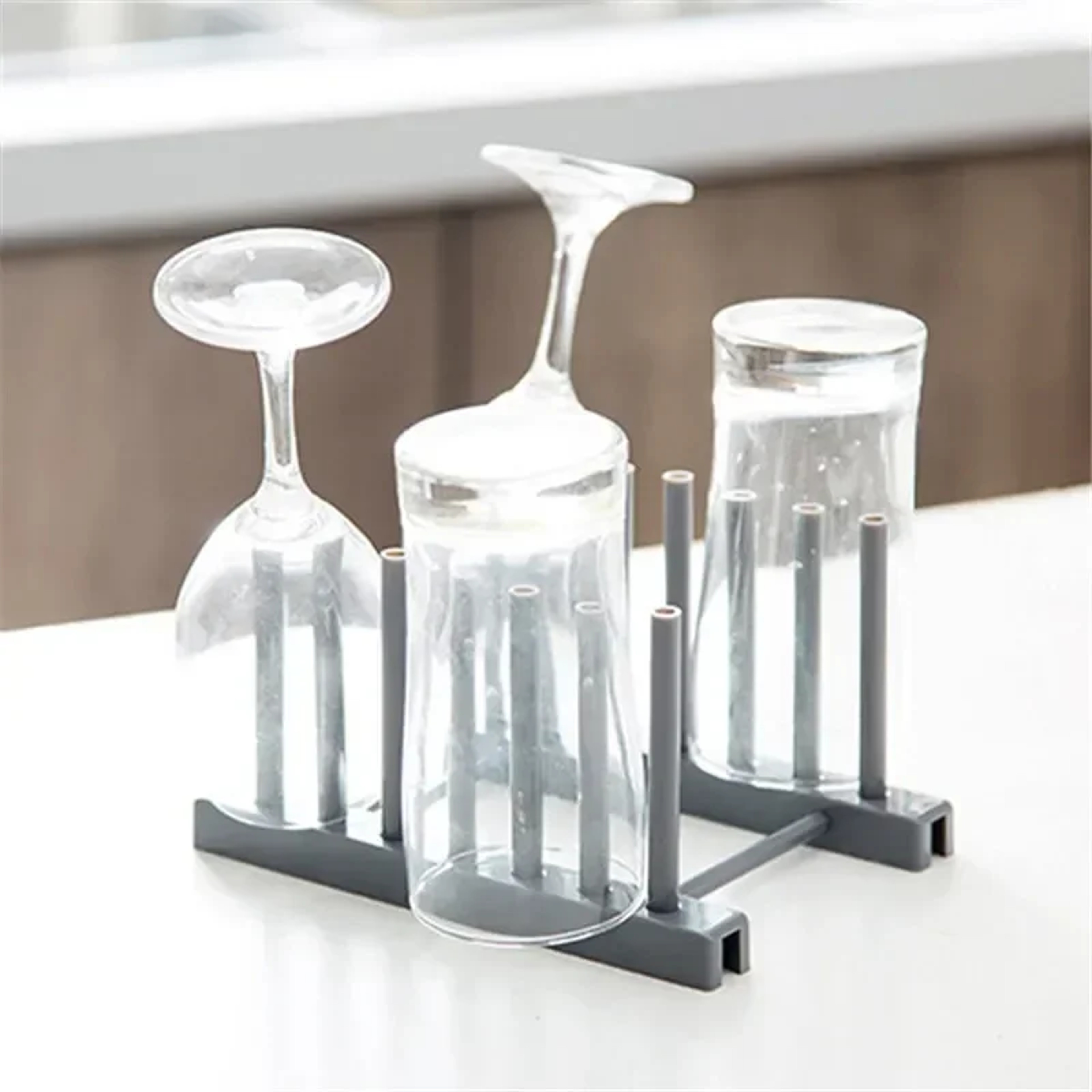Detachable Dish Drying Rack With Drainage Tray Multi Layer Kitchen Storage Rack For Plates Bowls An 5