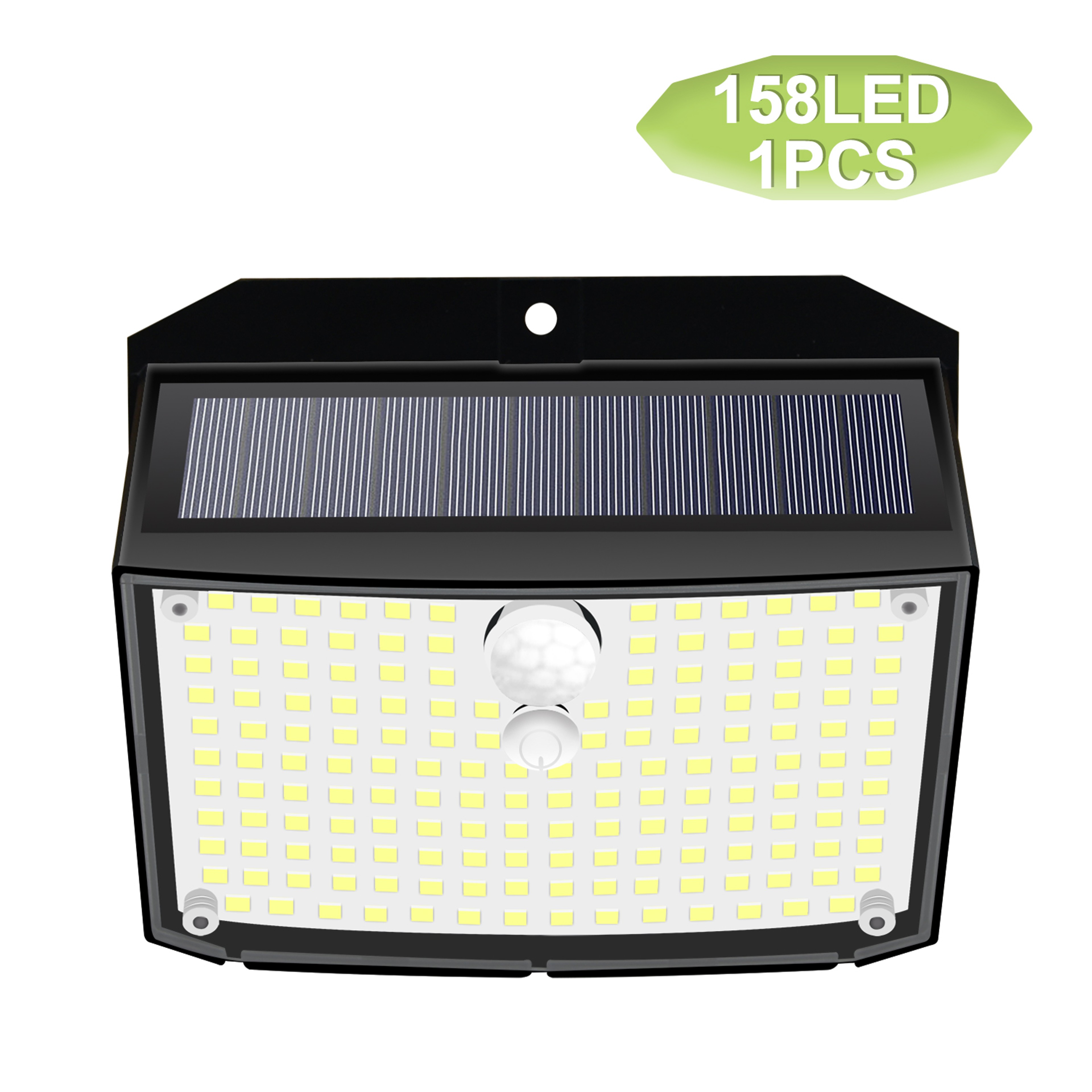 High Output Solar Motion Sensor Security Light LED Waterproof Wall Lamp – view 8