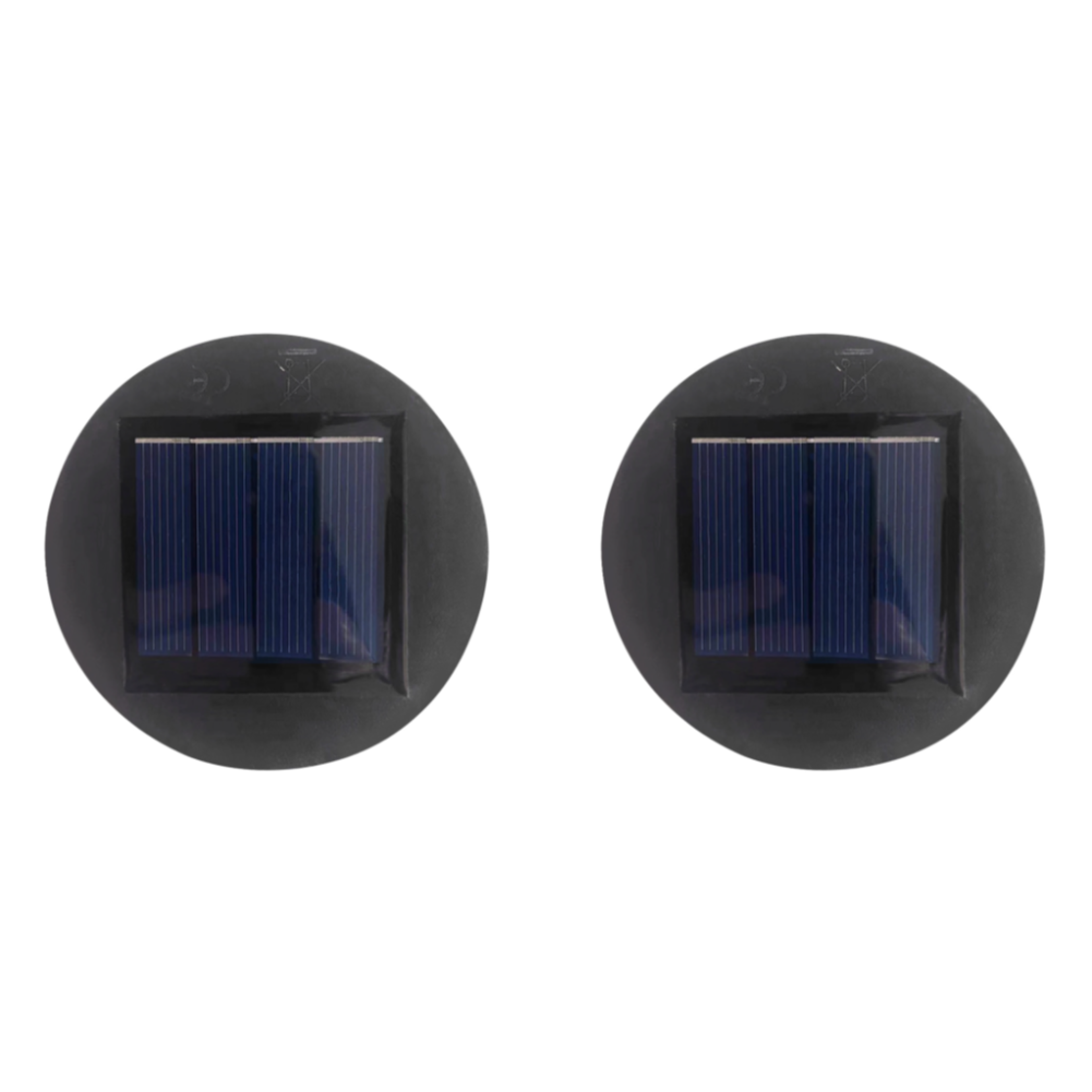 Solar Lantern Replacement Top LED Waterproof Garden Light Lid Solar Panel Cap 6