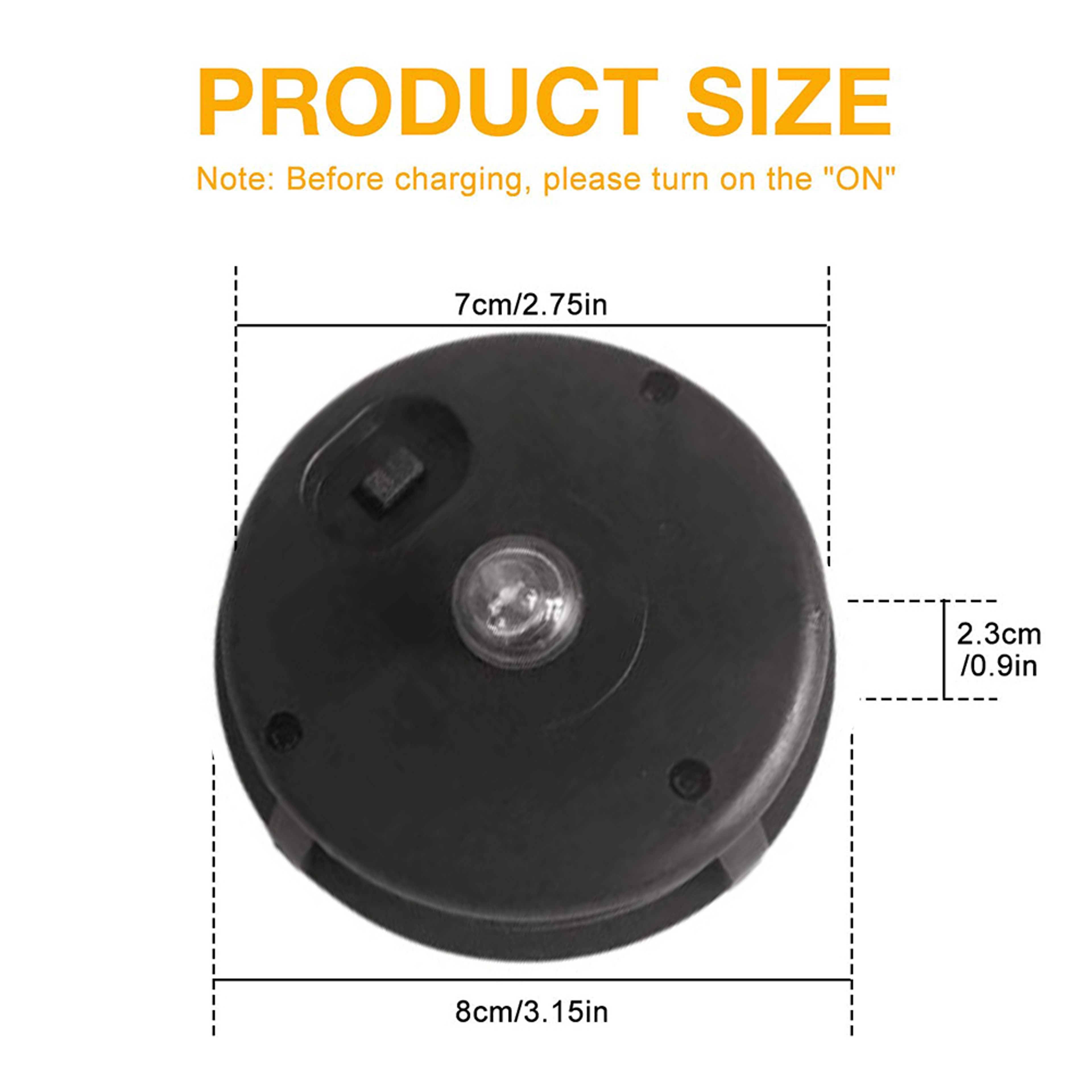 Solar Lantern Replacement Top LED Waterproof Garden Light Lid Solar Panel Cap 5
