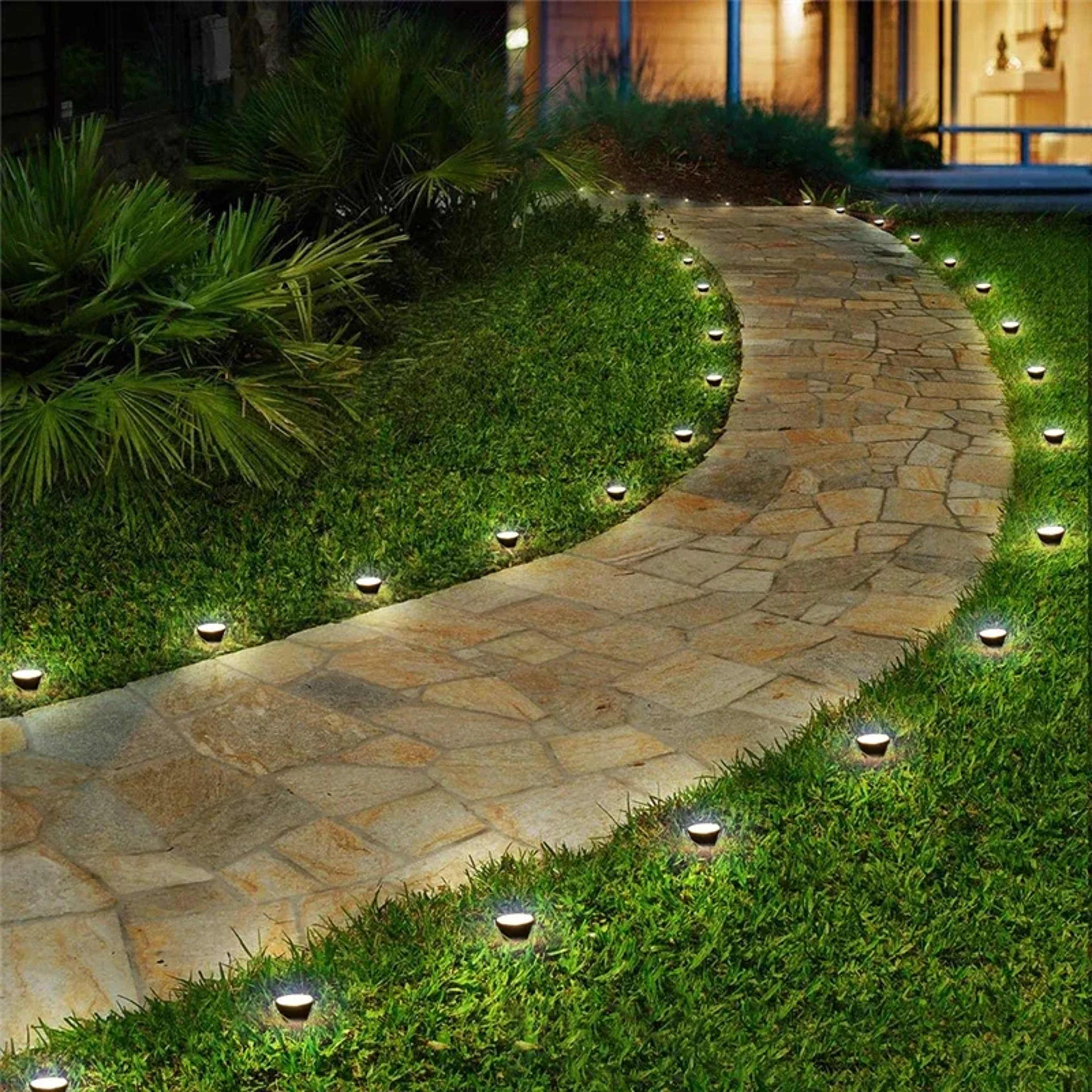 Solar RGB Garden Spotlights Pack Waterproof Landscape Lights – view 5