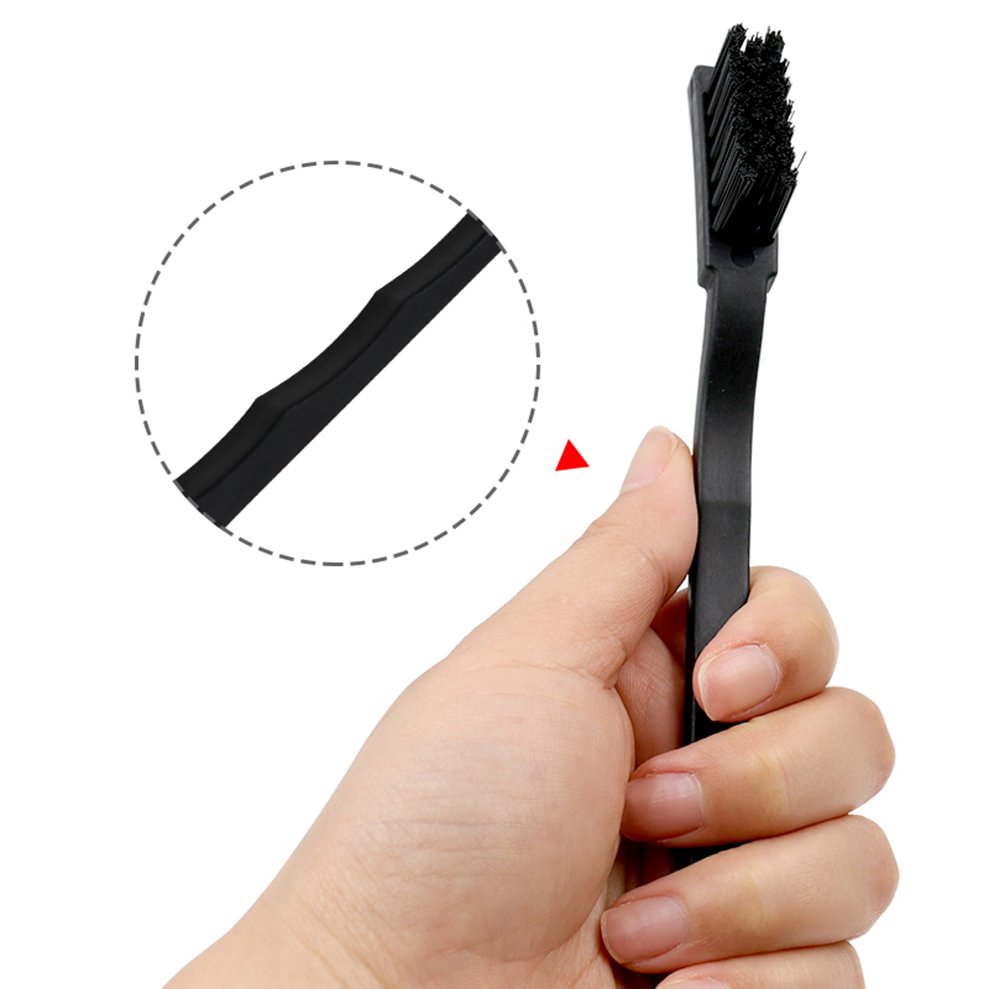 Anti Static PCB Cleaning Brush with Crank Handle Precision Electronics Scrubber – view 5