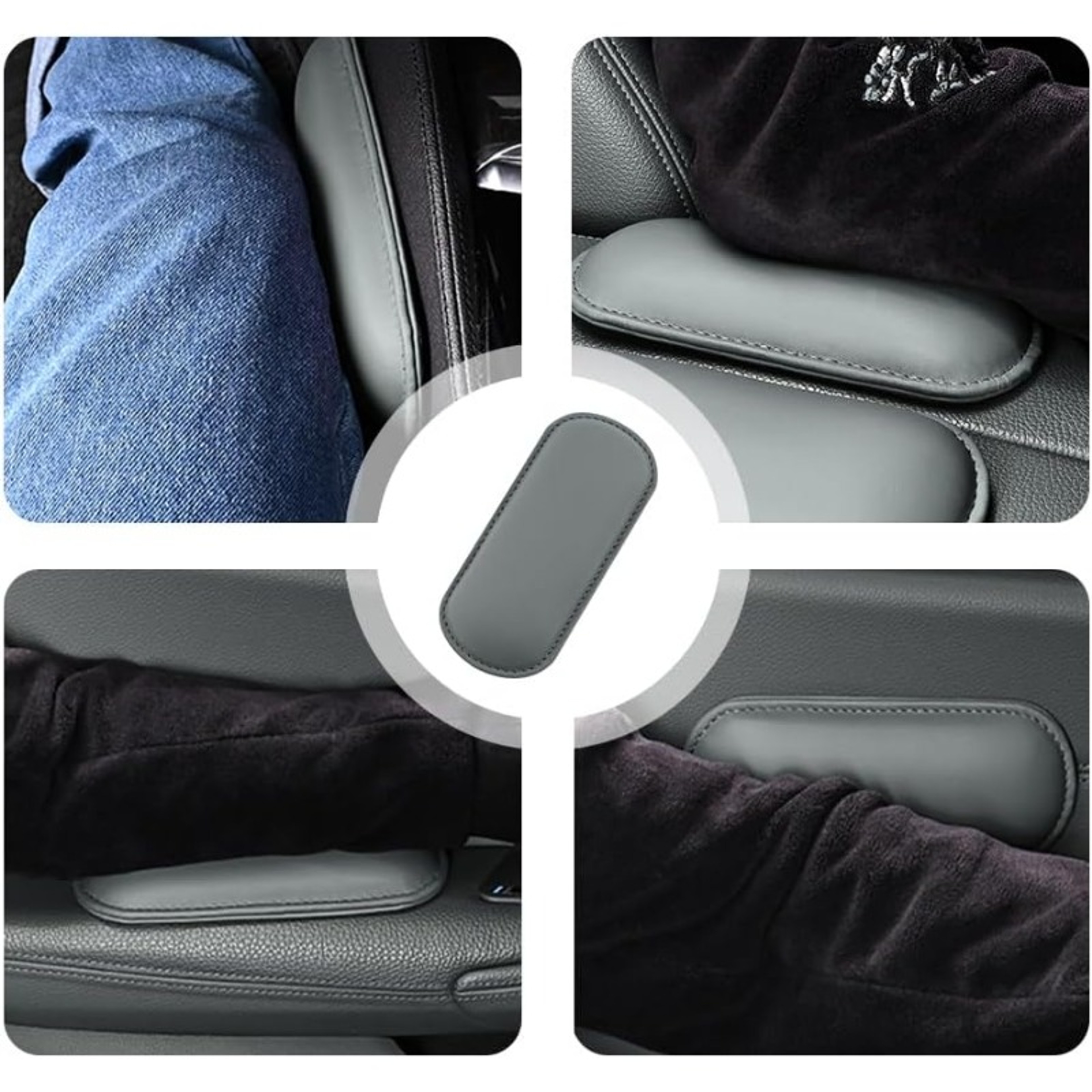 Ergonomic Car Armrest Pads Memory Foam Cushion for Door Comfort Support – view 6