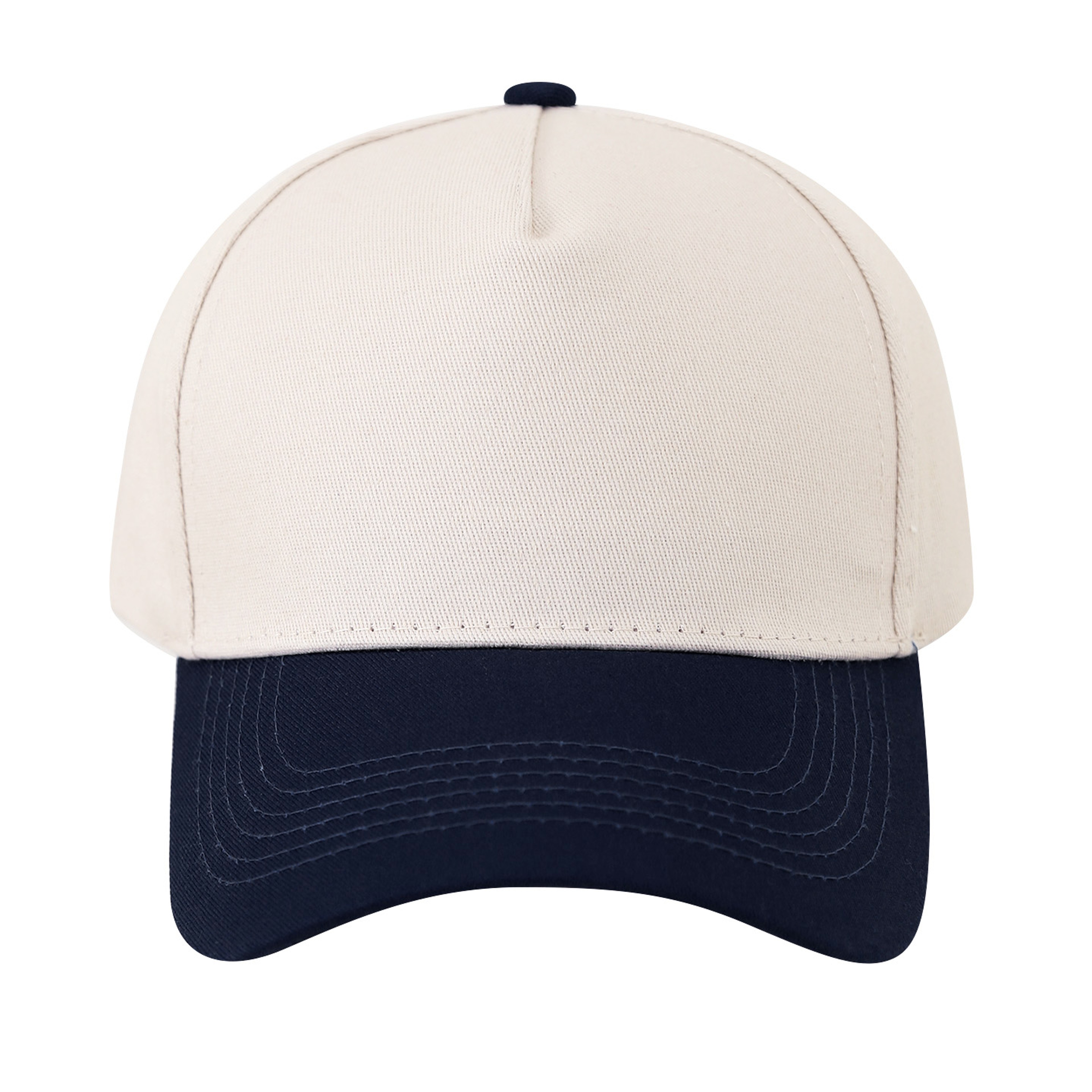 Stylish Breathable Retro Color Block Baseball Cap With Sun Shading 5