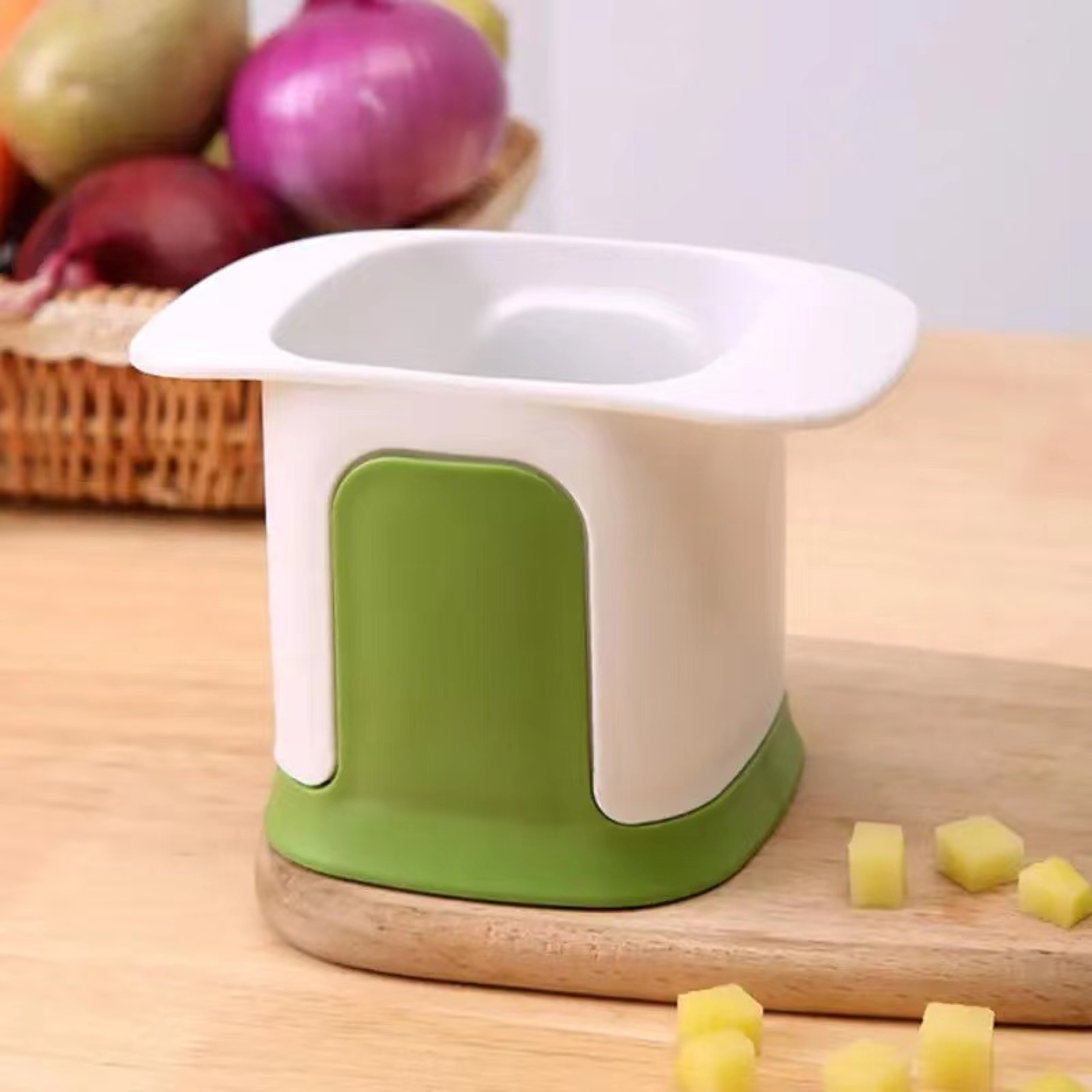 RapidPress Vegetable Chopper & Dicer Manual Vegetable Slicer for Fast Kitchen Prep – view 8