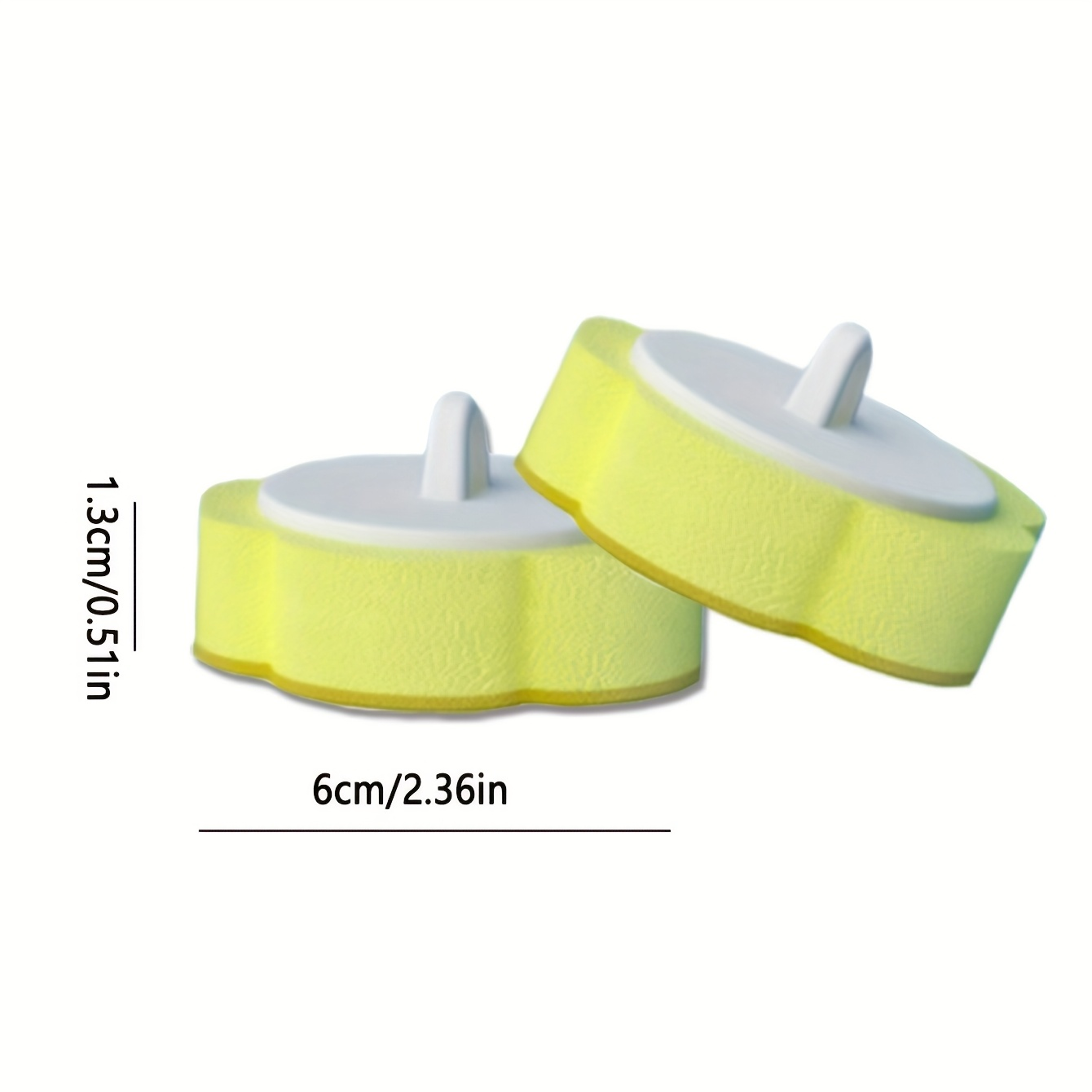 Disposable Toilet Brush Refills Replacement Heads For Toilet Cleaning System Without Handle 2
