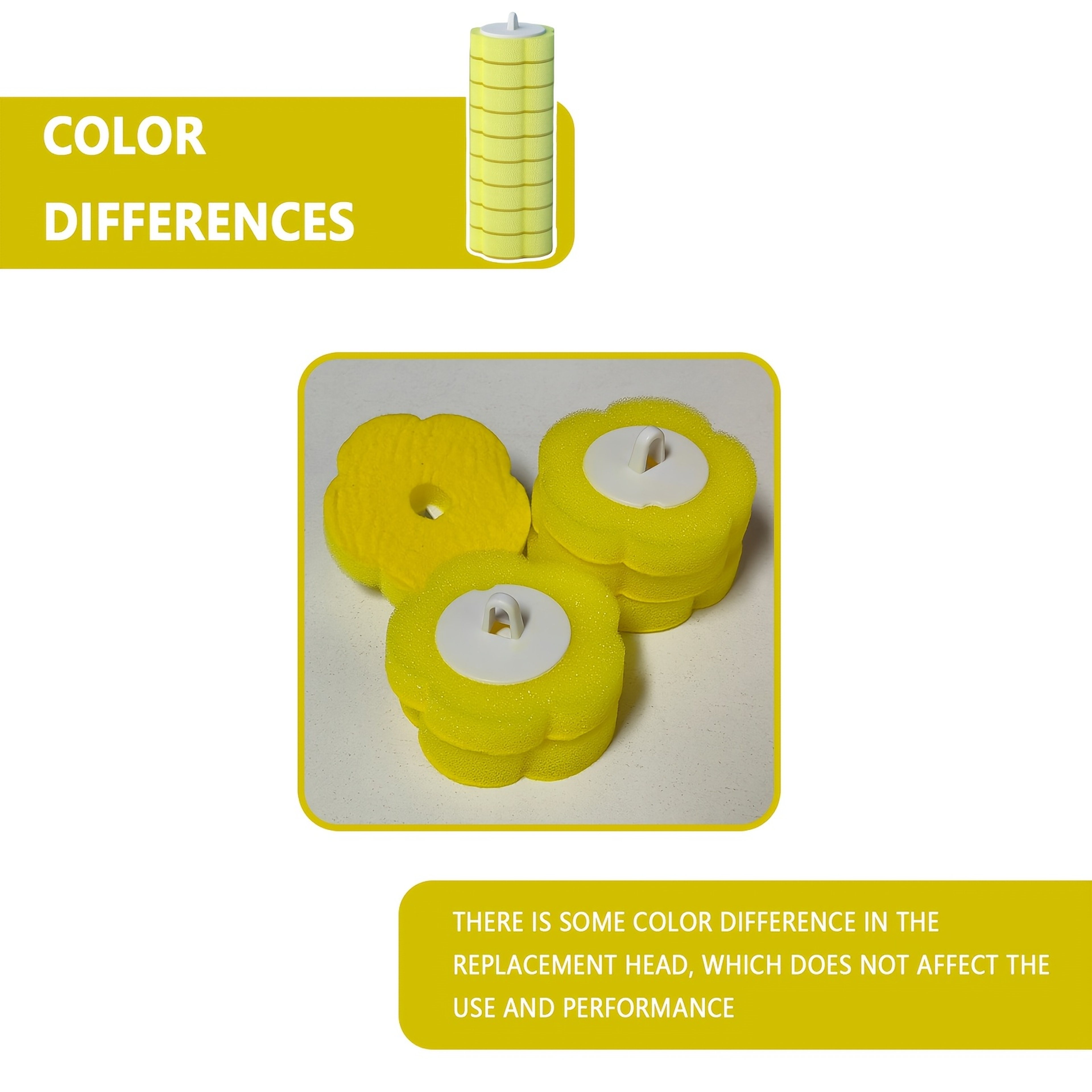 Disposable Toilet Brush Refills Replacement Heads For Toilet Cleaning System Without Handle 5