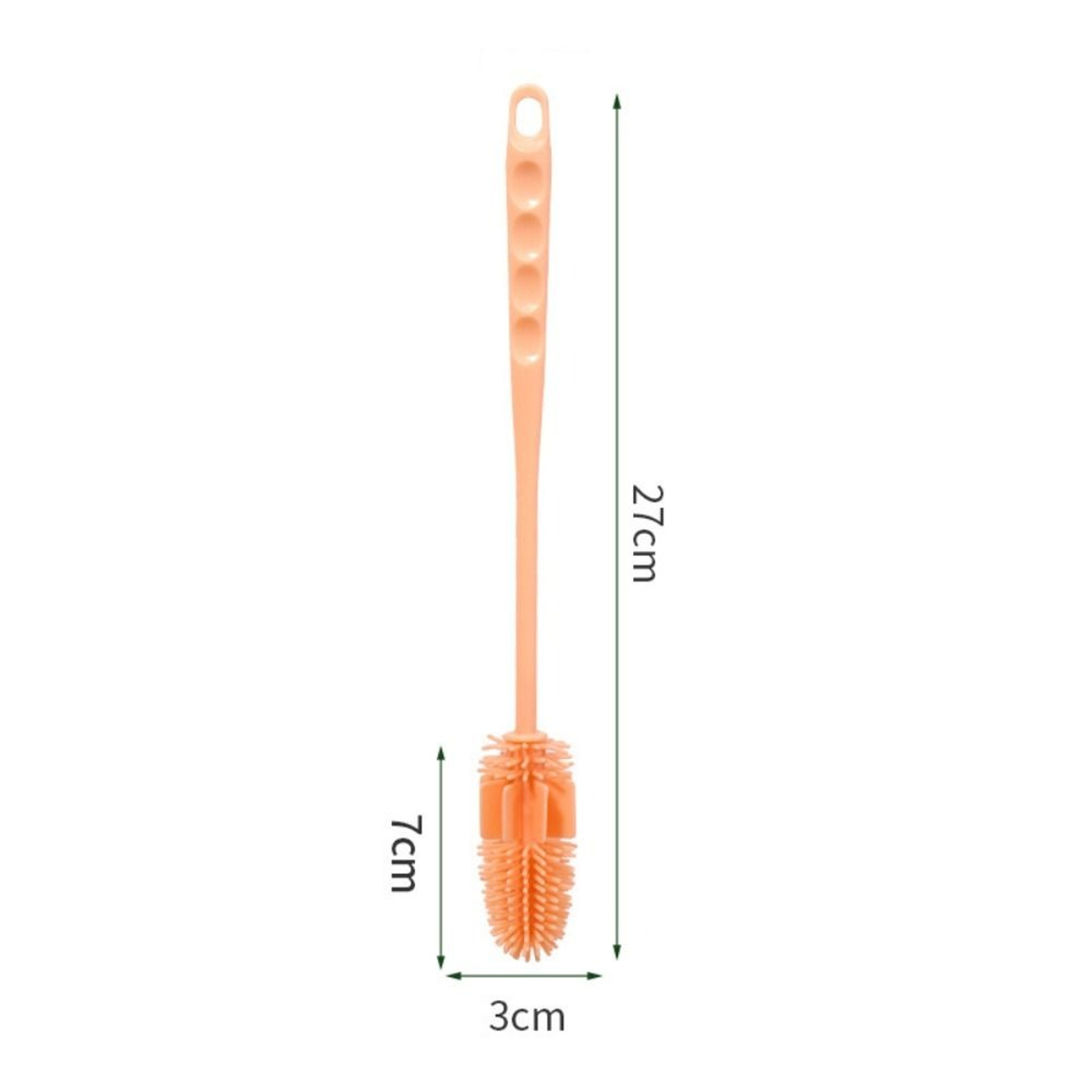 Silicone Bottle Brush with Long Handle for Deep Cleaning Water Bottles & Cups – view 8
