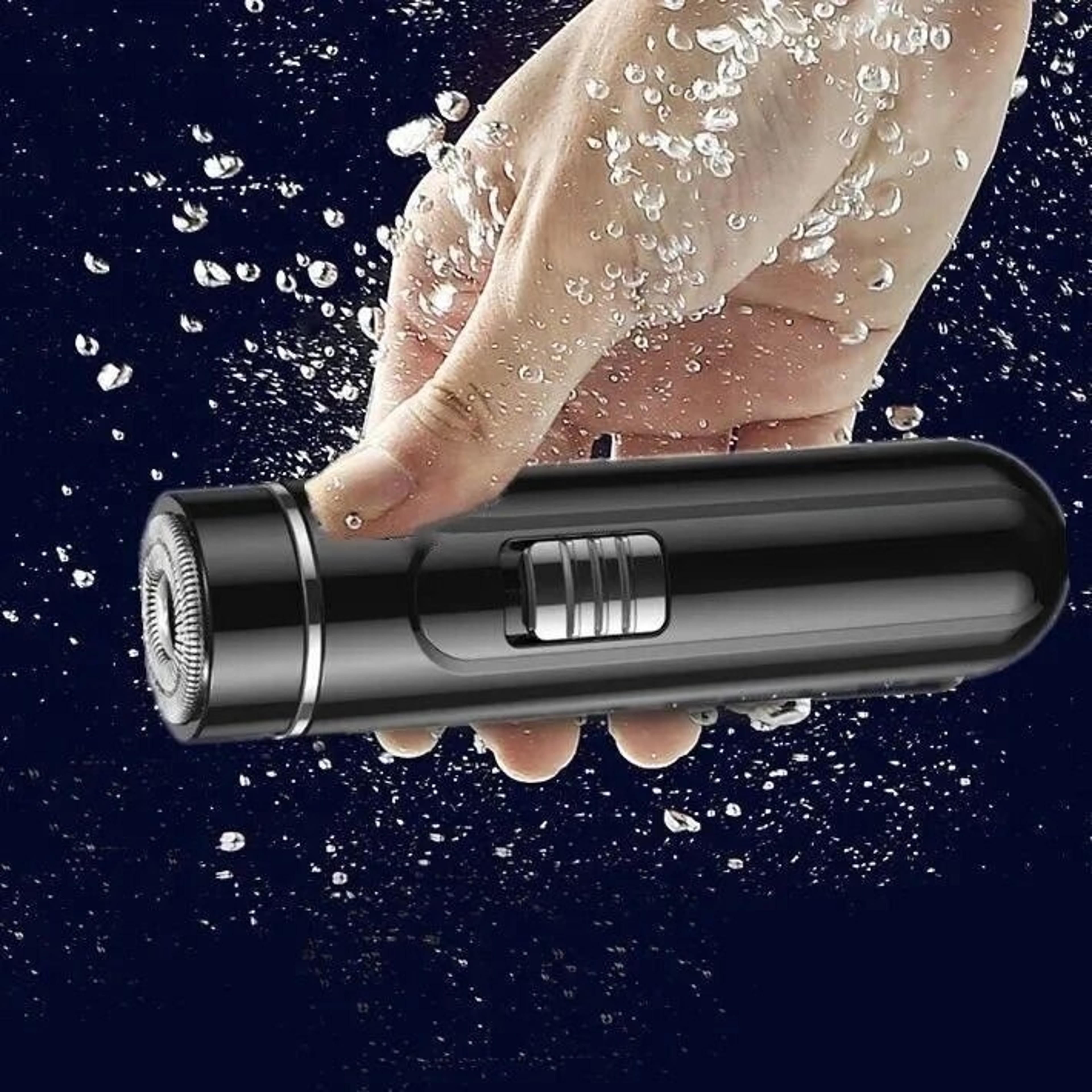 Mini Electric Razor For Men USB Rechargeable Wet Dry Portable Travel Shaver 1