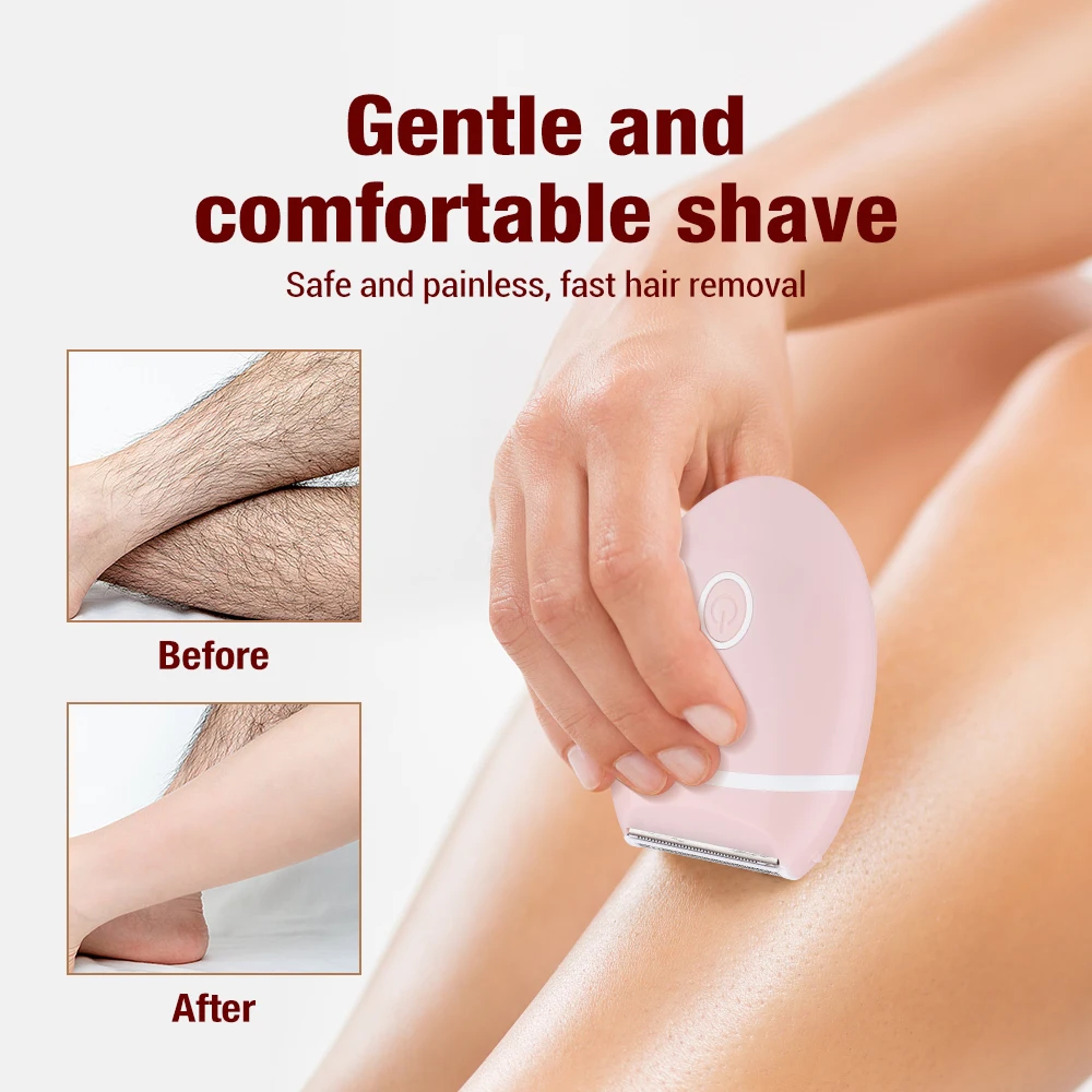 Electric Shaver For Women Shaver Body Hair Remover Bikini Trimmer Portable Electric Razor 3