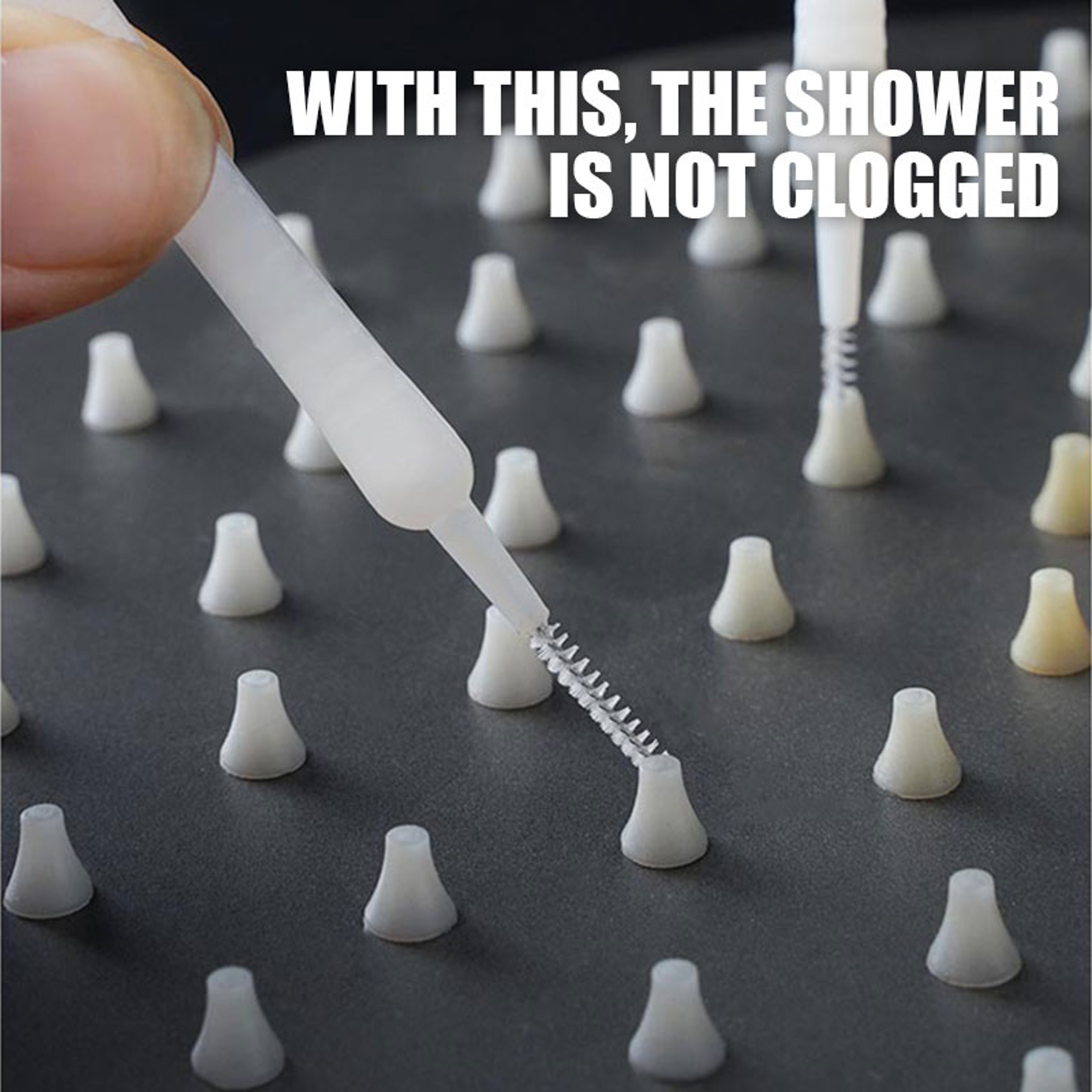 Shower Head Cleaning Brush  Charging Port Mini Cleaning Tool Set 1