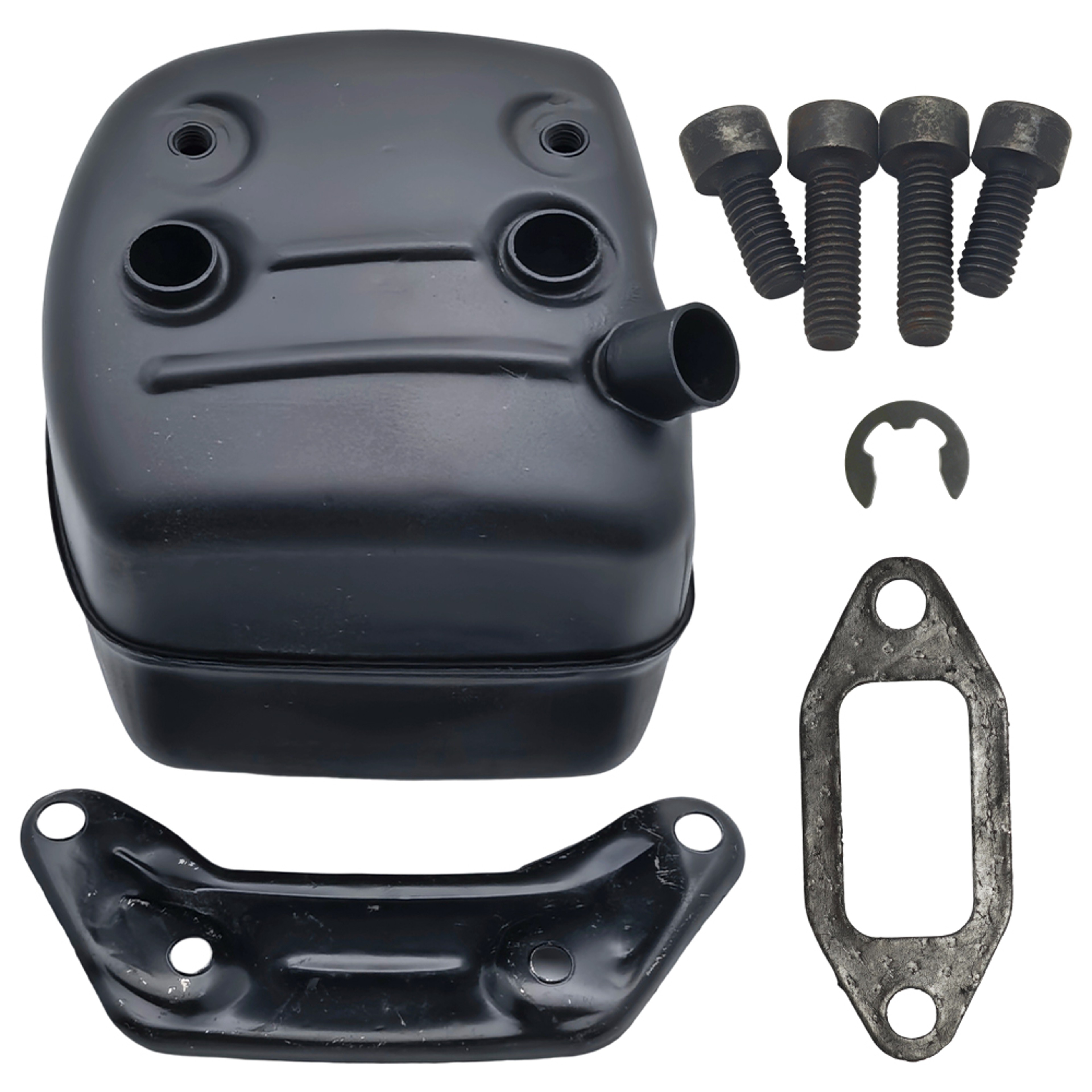 Husqvarna Chainsaw Muffler Exhaust Kit with Gasket & Screws – view 1