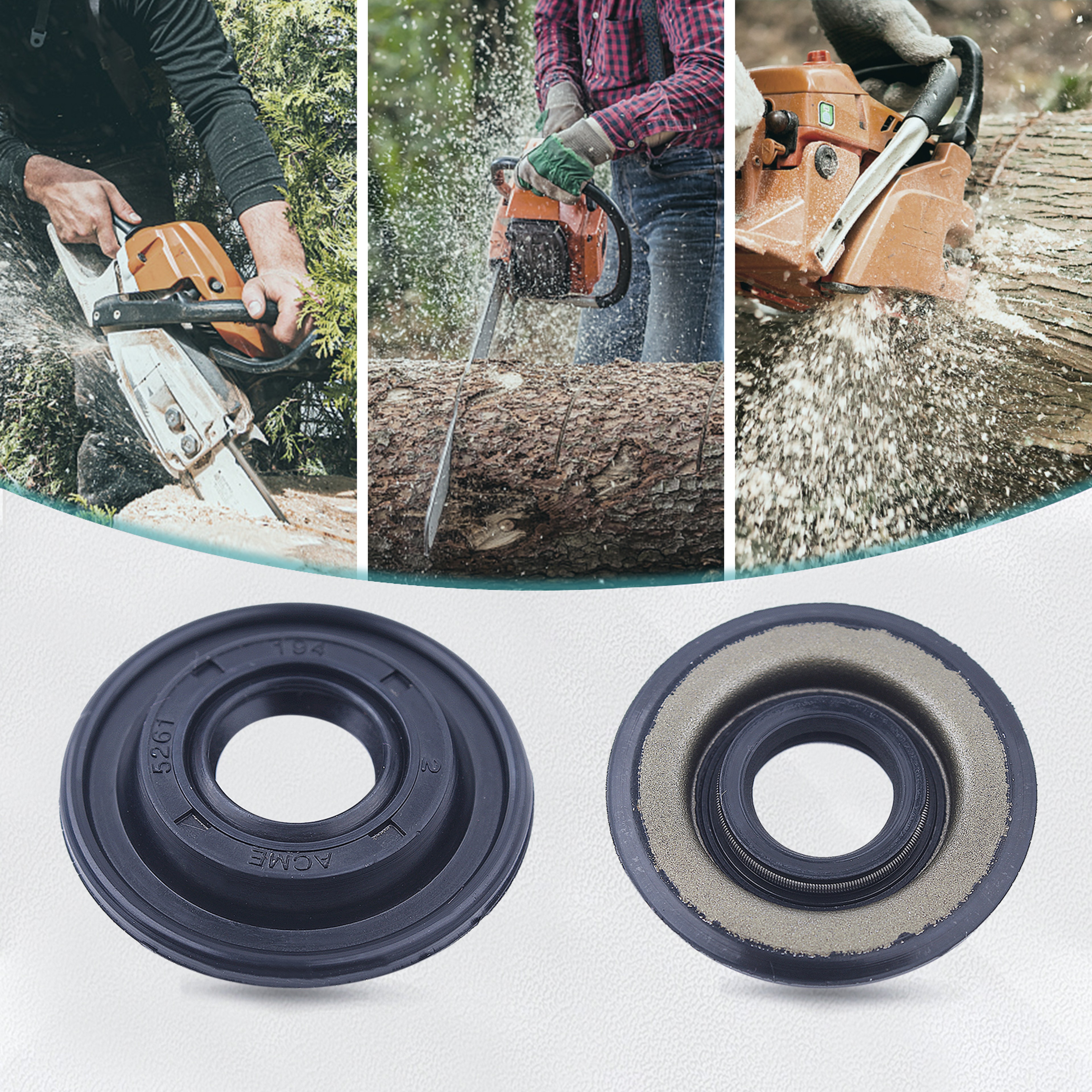 Husqvarna Crank Oil Seal Kit for Trimmer & Brushcutter Replacement Parts – view 3