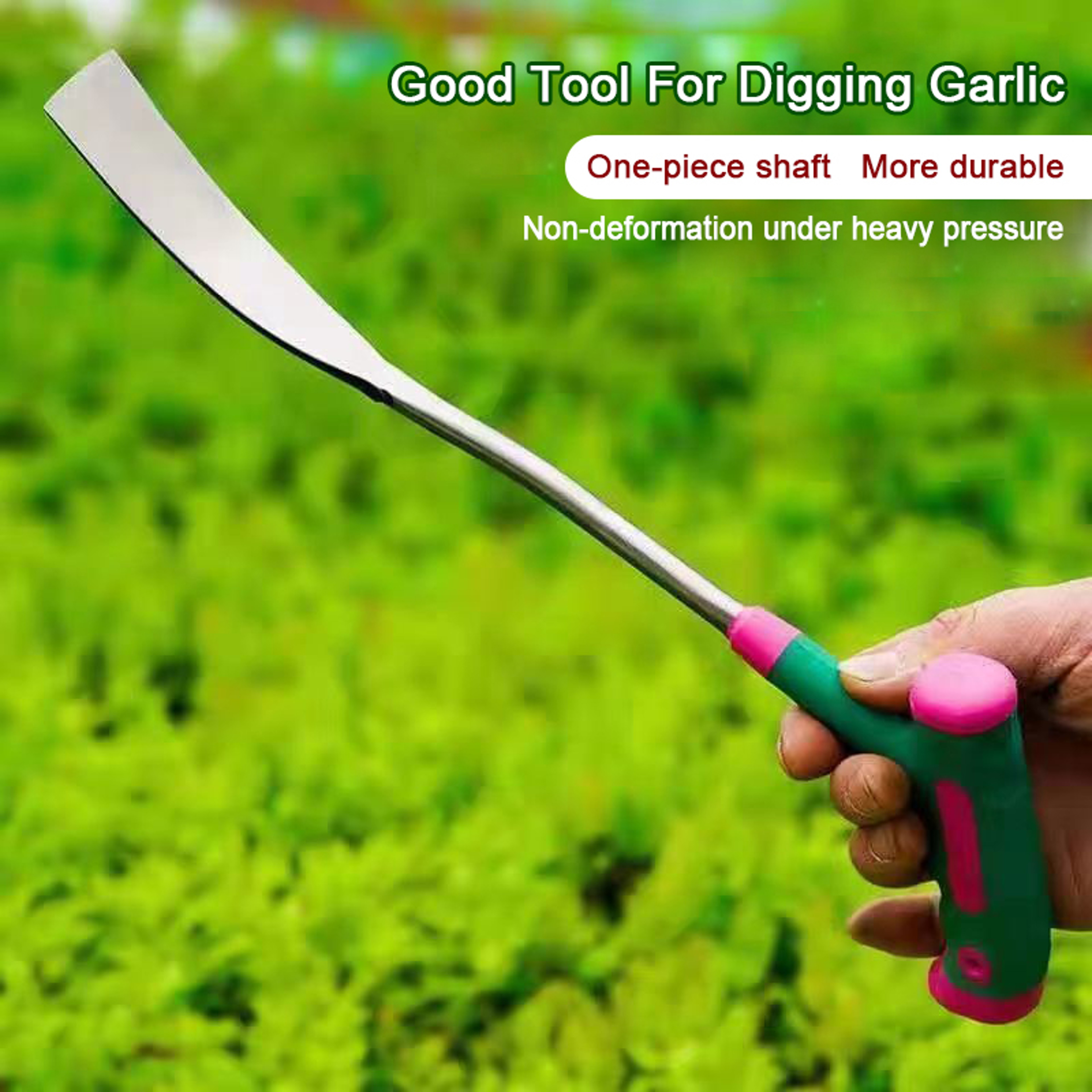 Stainless Steel Garden Hand Shovel for Digging, Weeding & Planting – view 3