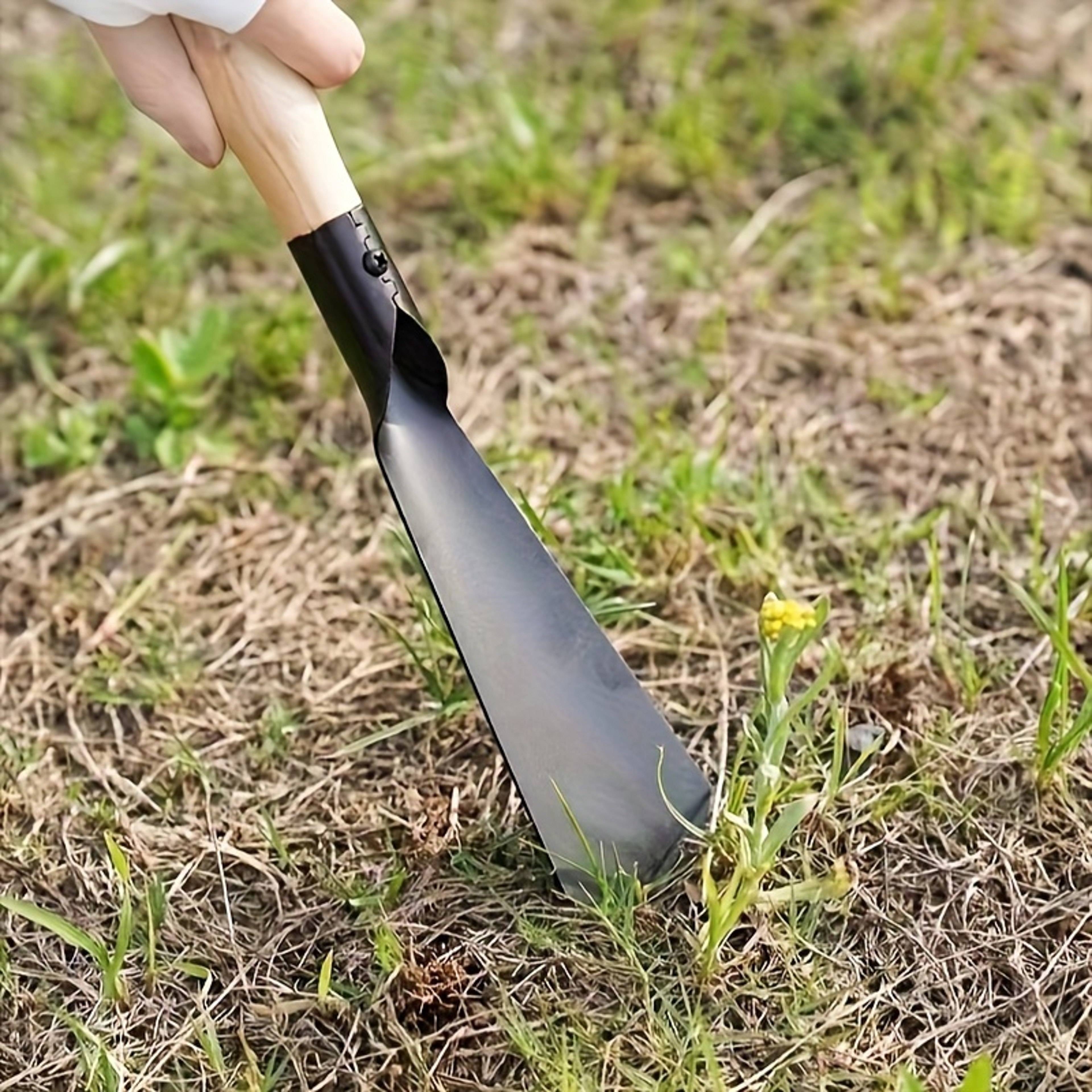 Manganese Steel Garden Trowel Set for Planting Weeding and Digging – view 6