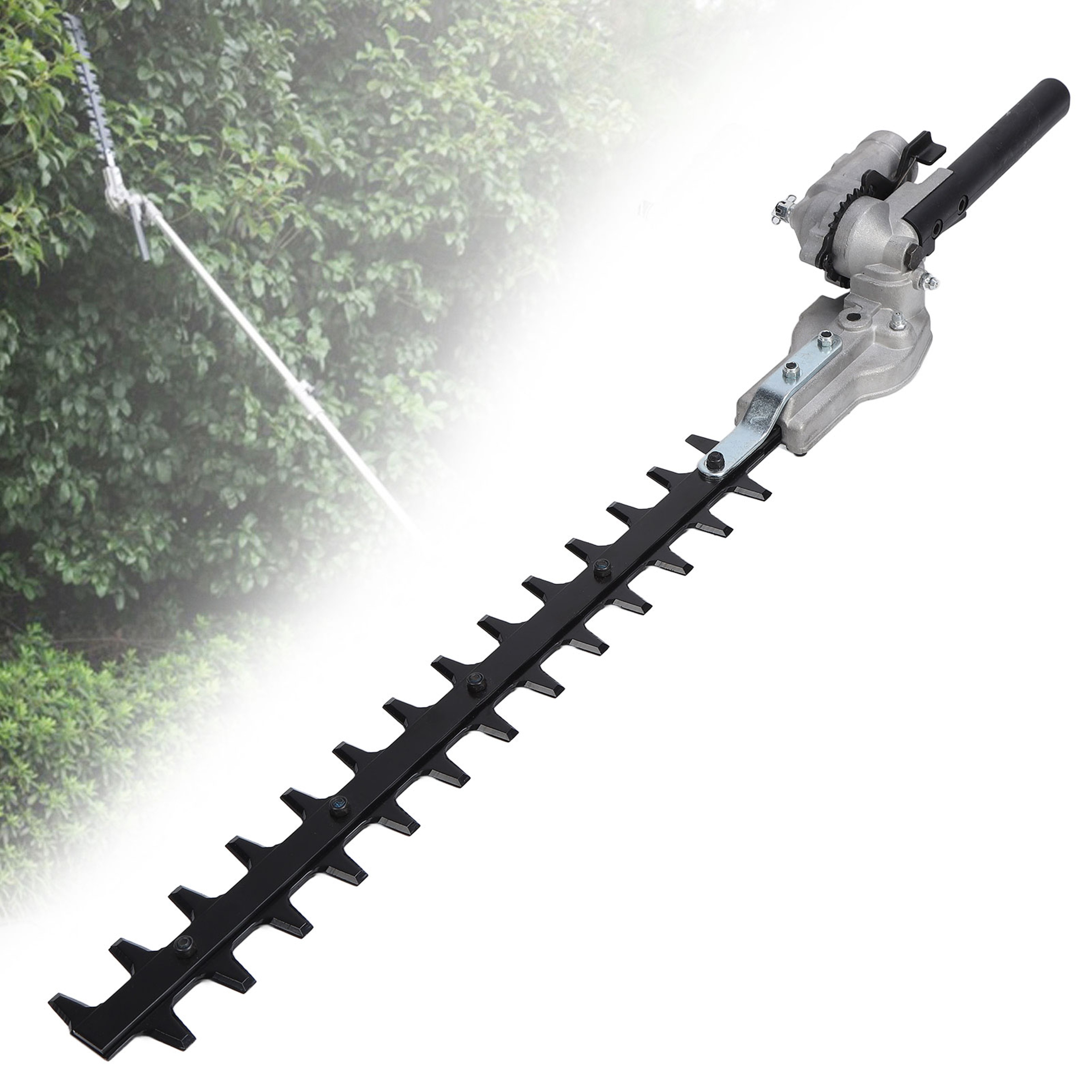 Hedge Trimmer Attachment for Brush Cutter Double Blade Trimming Head – view 4