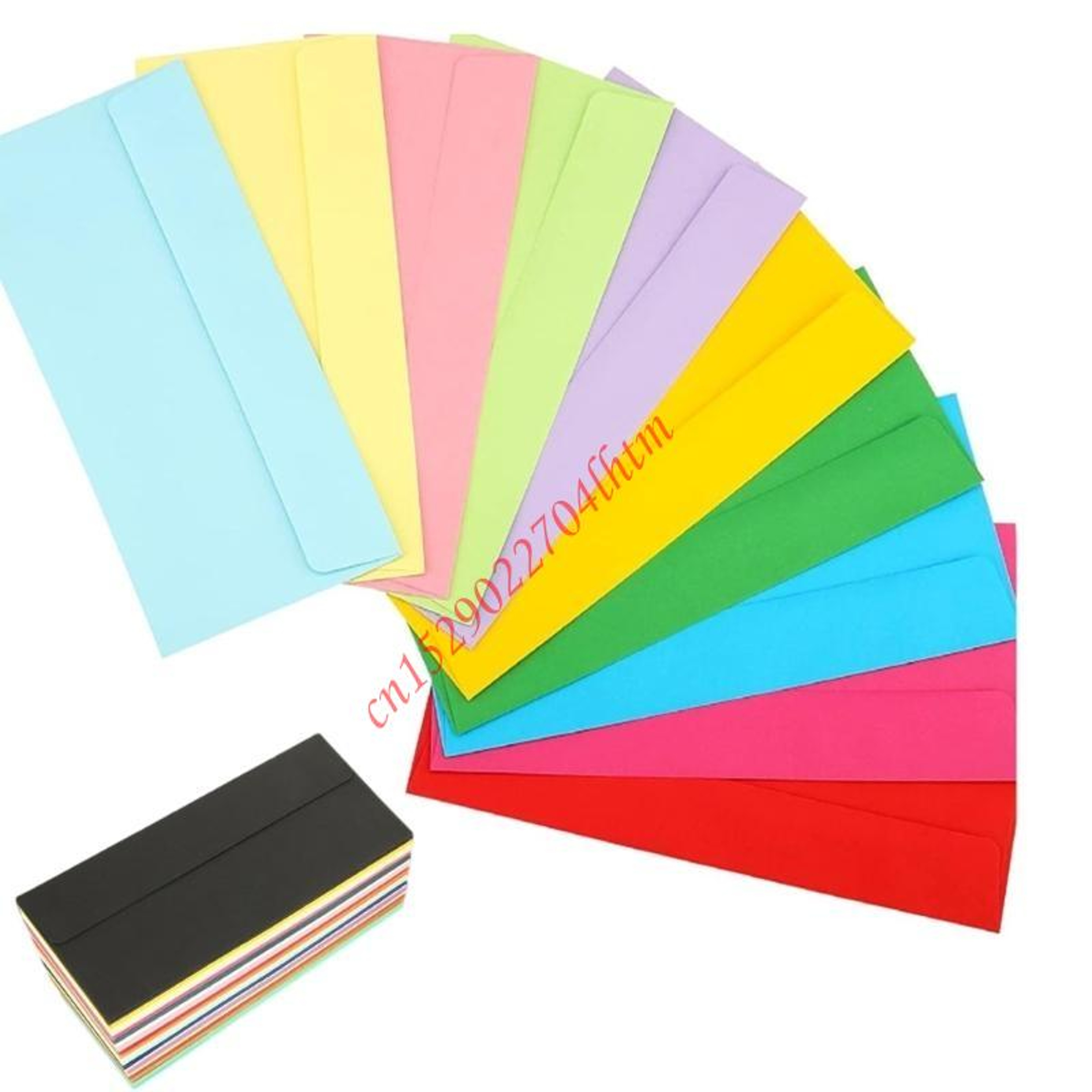 Pack Colorful Envelopes Self Seal Business and Mailing Envelopes – view 1