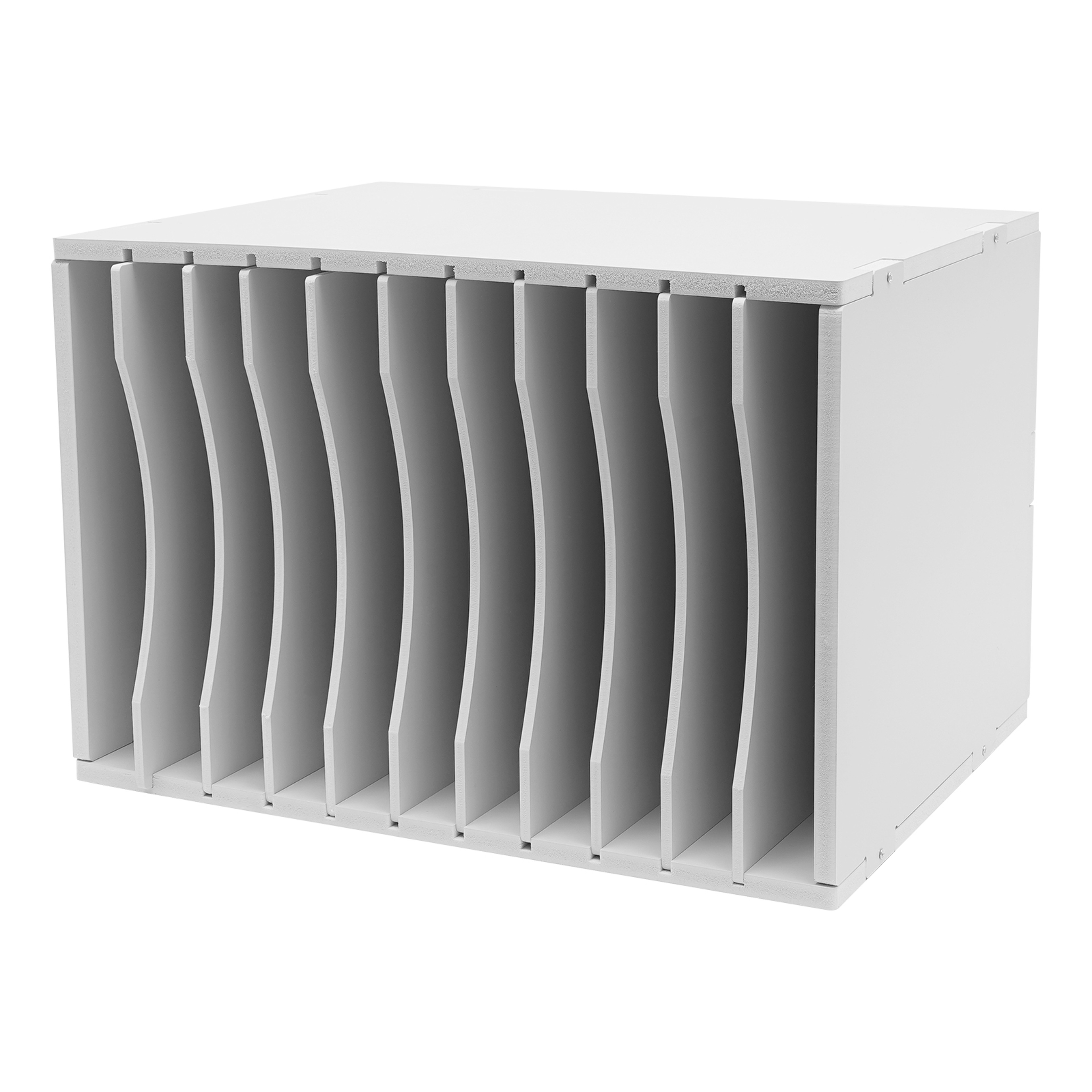Compartment Desktop File Organizer Vertical Paper Sorter for Office, Classroom and Home – view 7