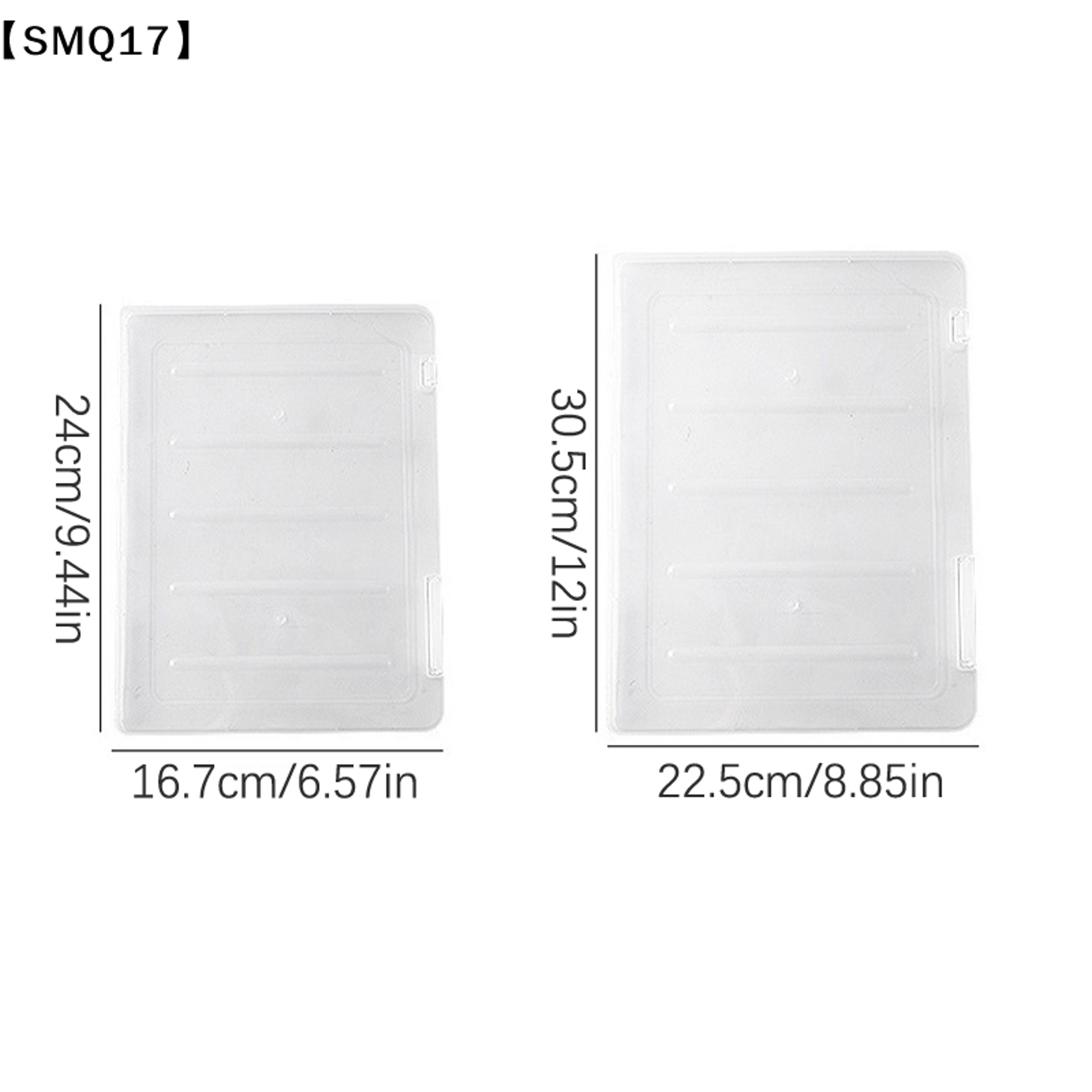 Portable A4 File Storage Box Multi Layer Document Organizer 5